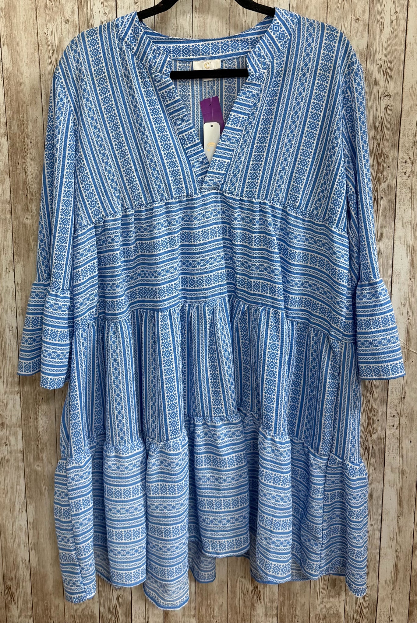 Size L C Blue Dress