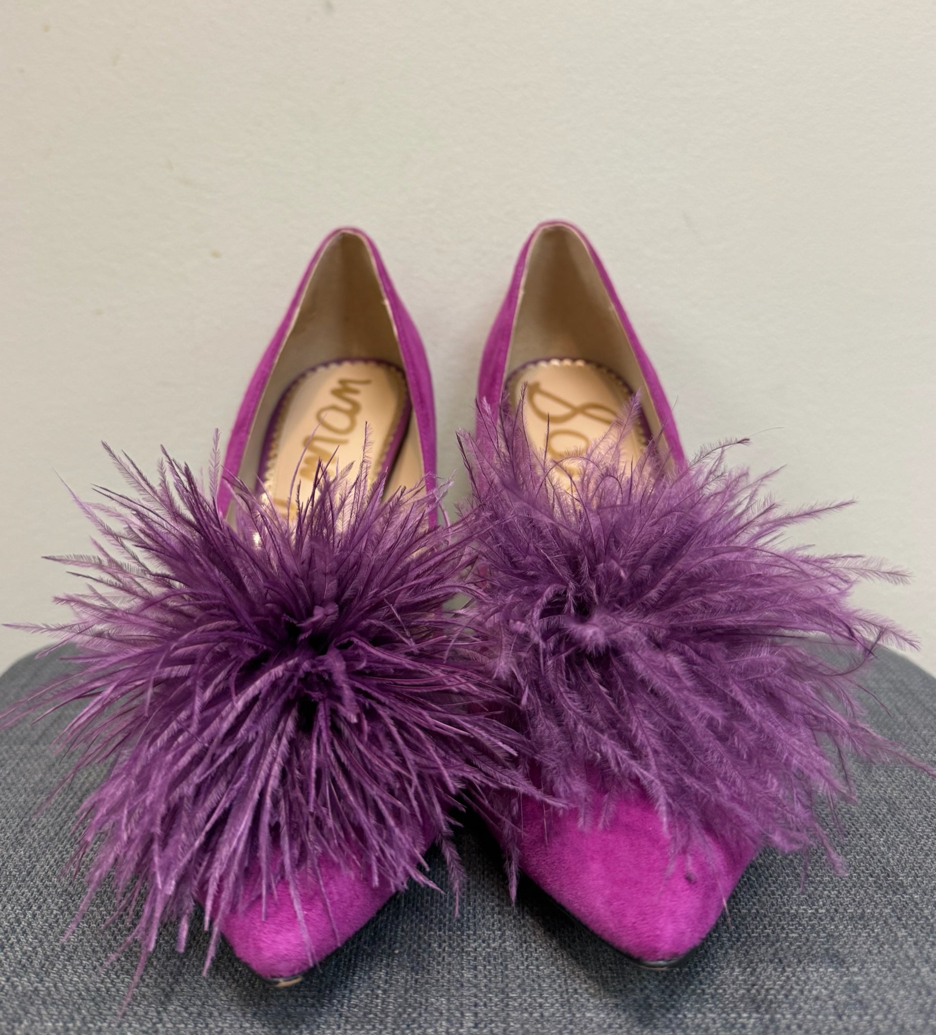 9.5 SAM EDELMAM FUCHSIA SHOES