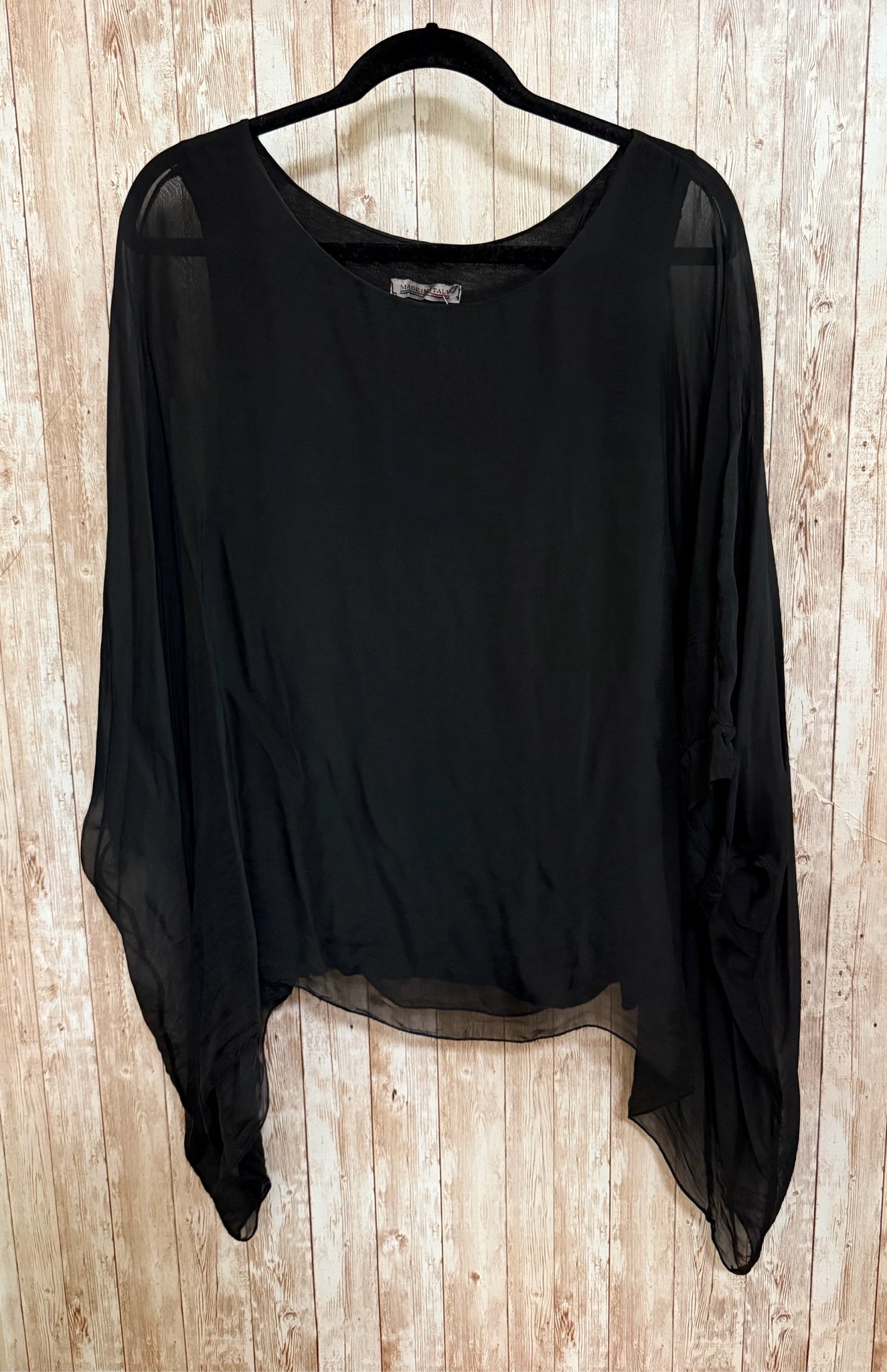 Size L MADE IN ITALY Black Top