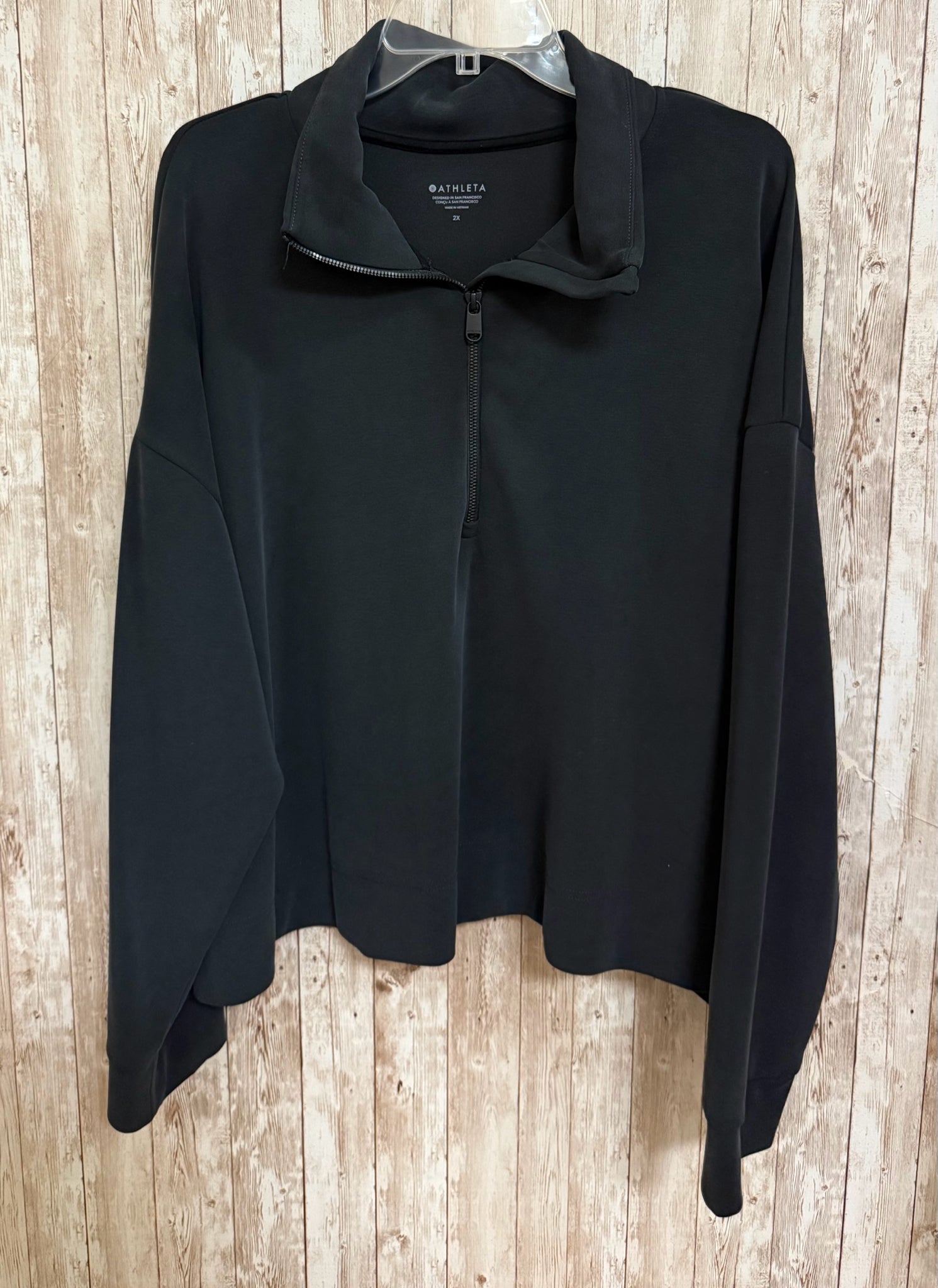 Size 2X ATHLETA Charcoal Top