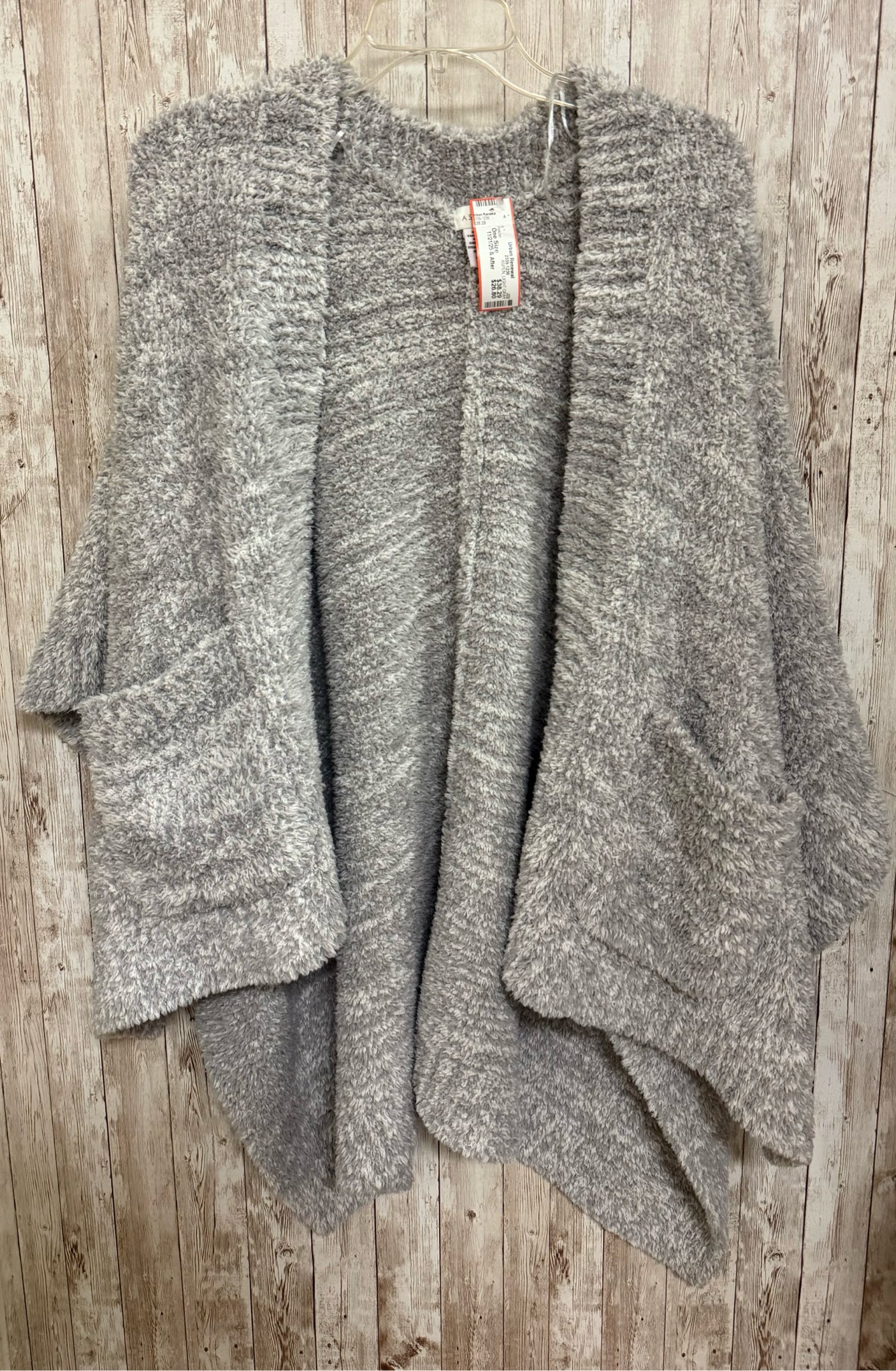 ASPEN Size One Size LIGHT GRAY Poncho