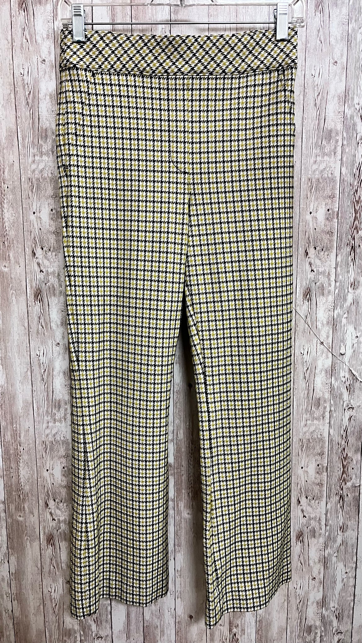 Size S SPANX Mustard Print Pants