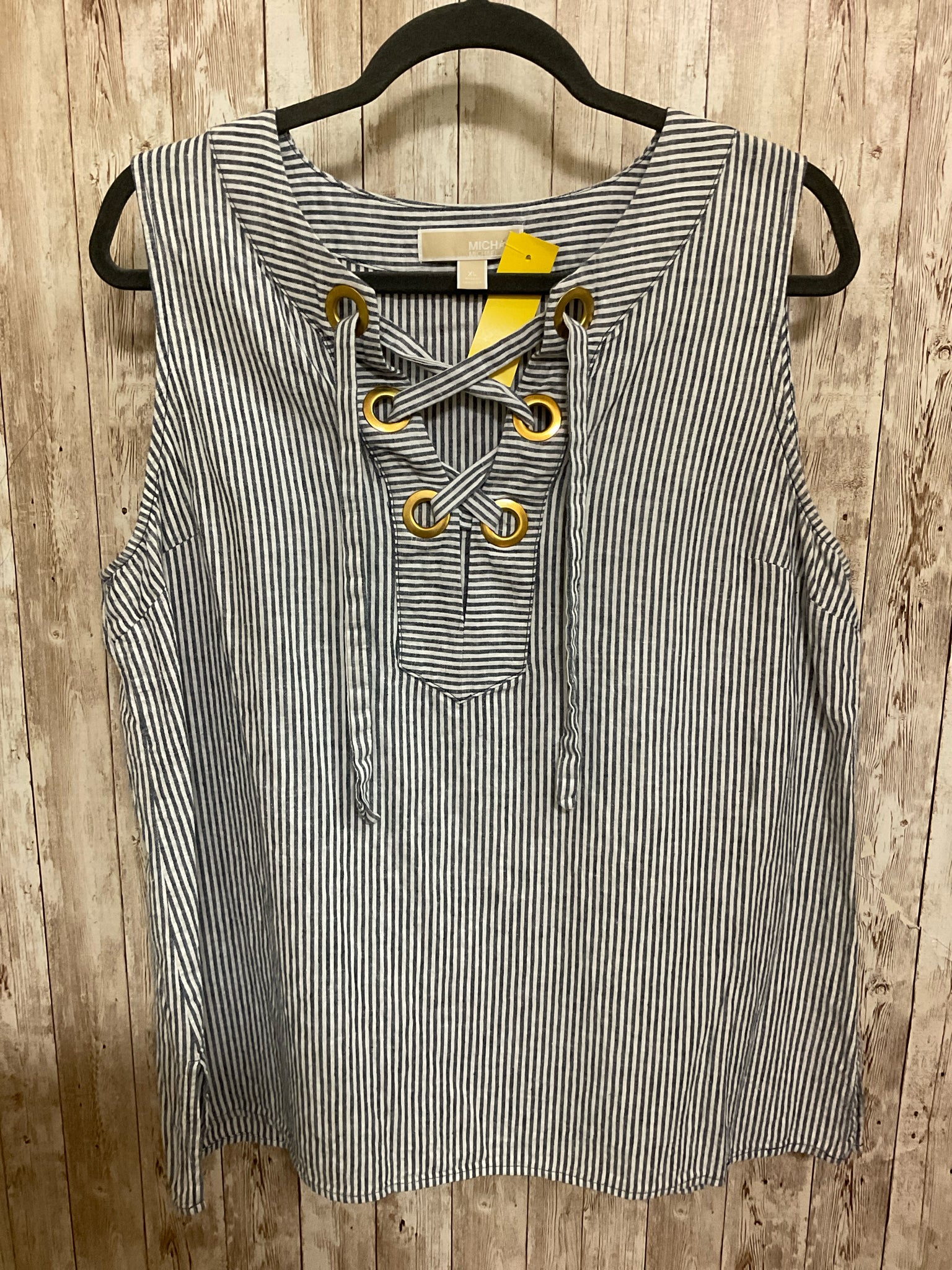 Size XL MICHAEL KORS BLUE STRIPE Top