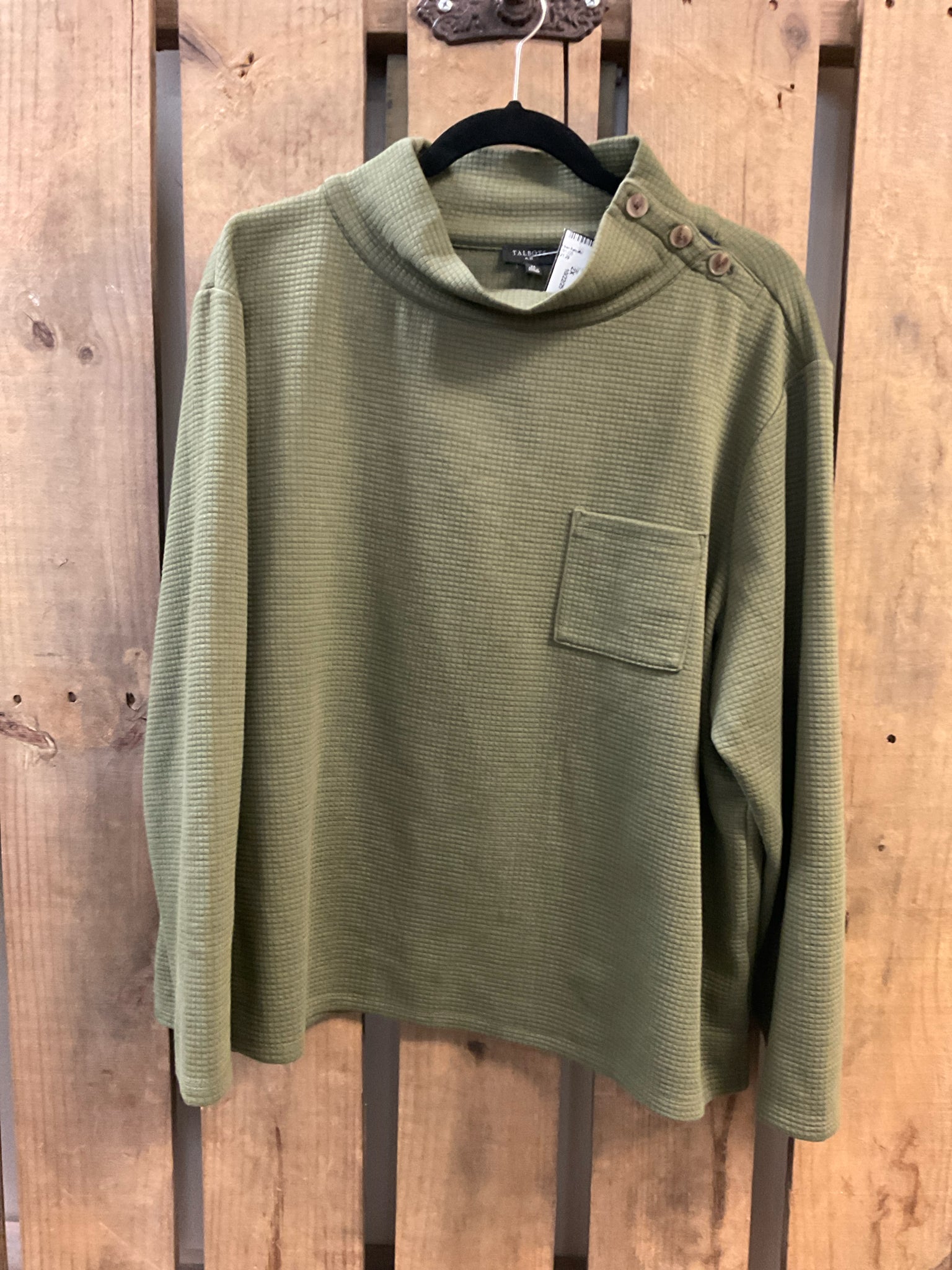 Size 2X TALBOTS Olive Top