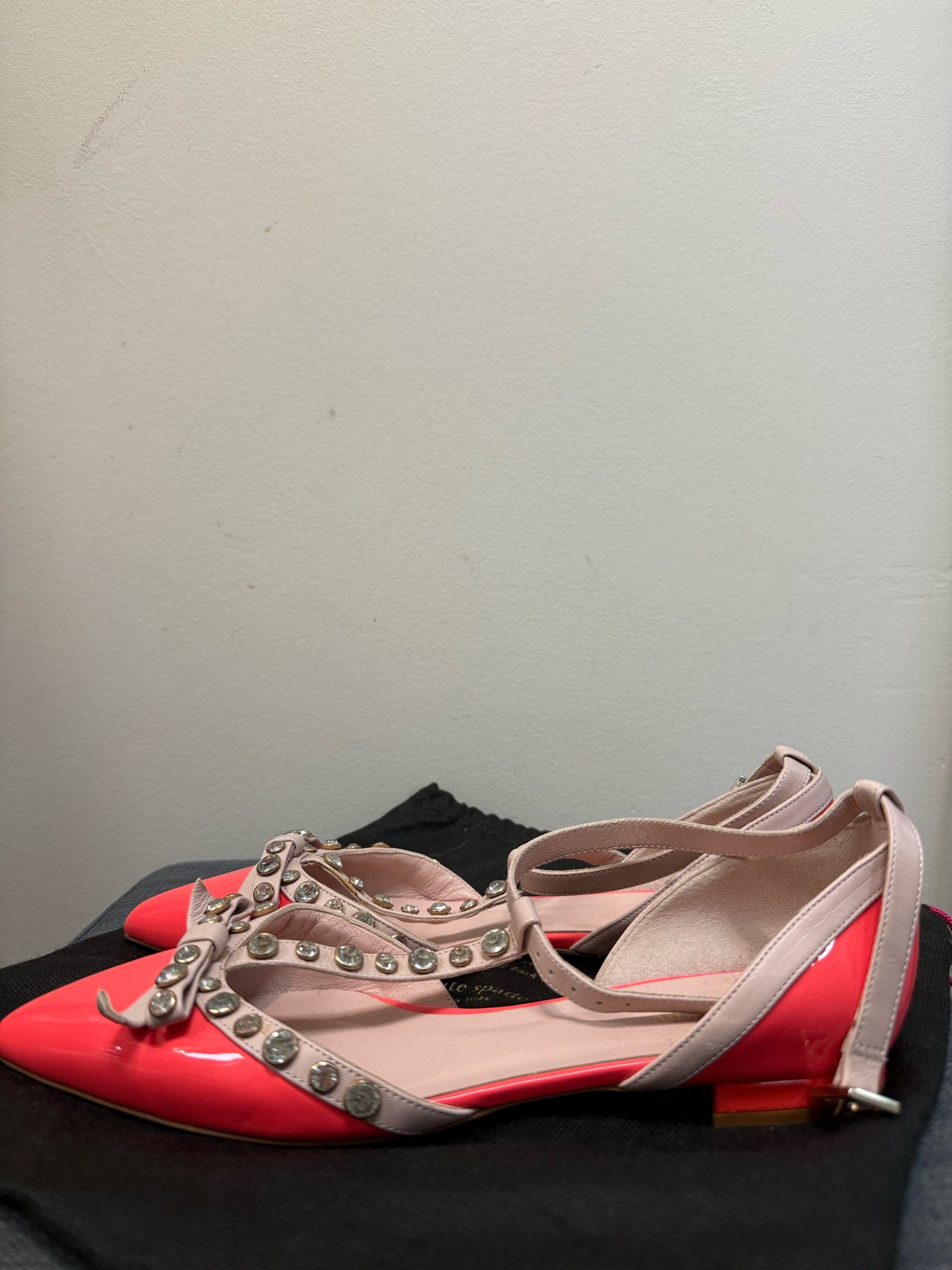 KATE SPADE 8 Orange SHOES