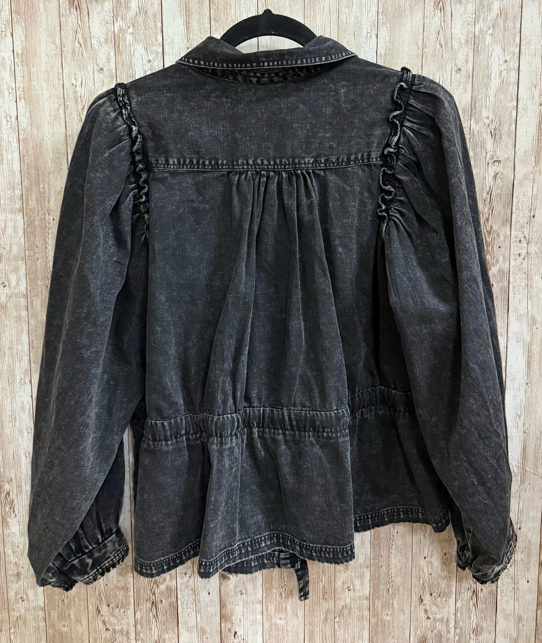 Size L FREE PEOPLE Black Top