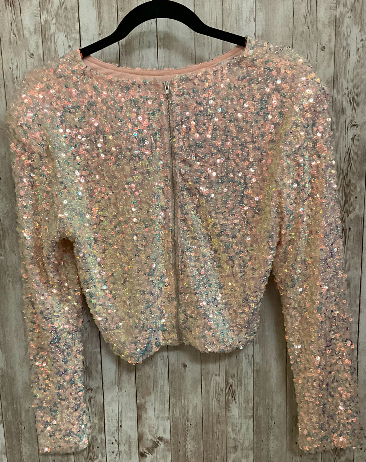 Size M STRUT & BOLT Peach Print Top