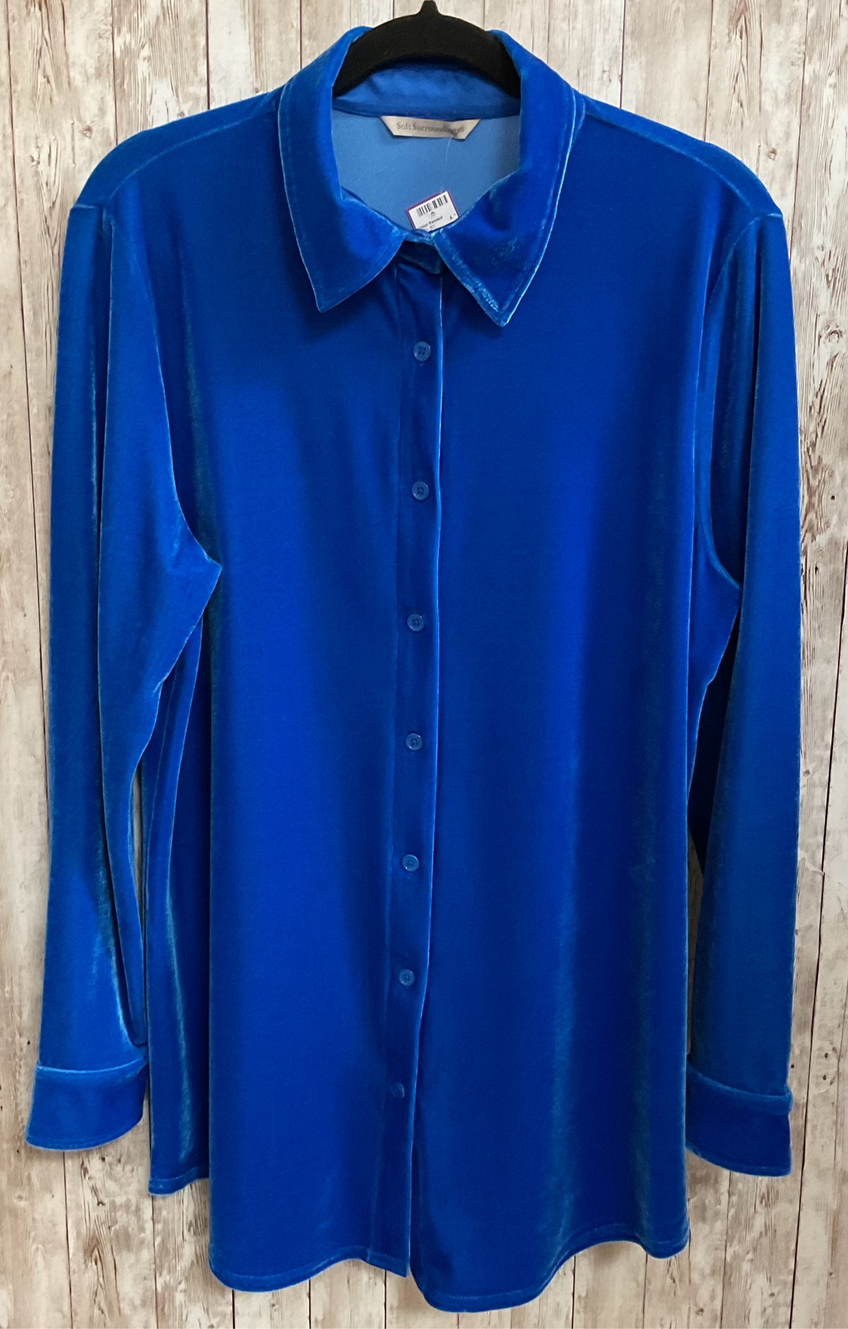 Size M SOFT SURROUNDINGS Blue Top