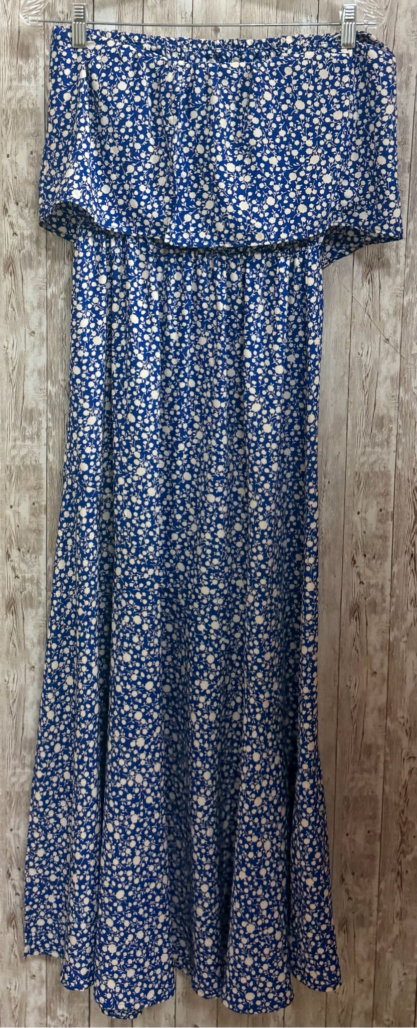 Size M VICI BLUE AND WHITE FLORAL Dress