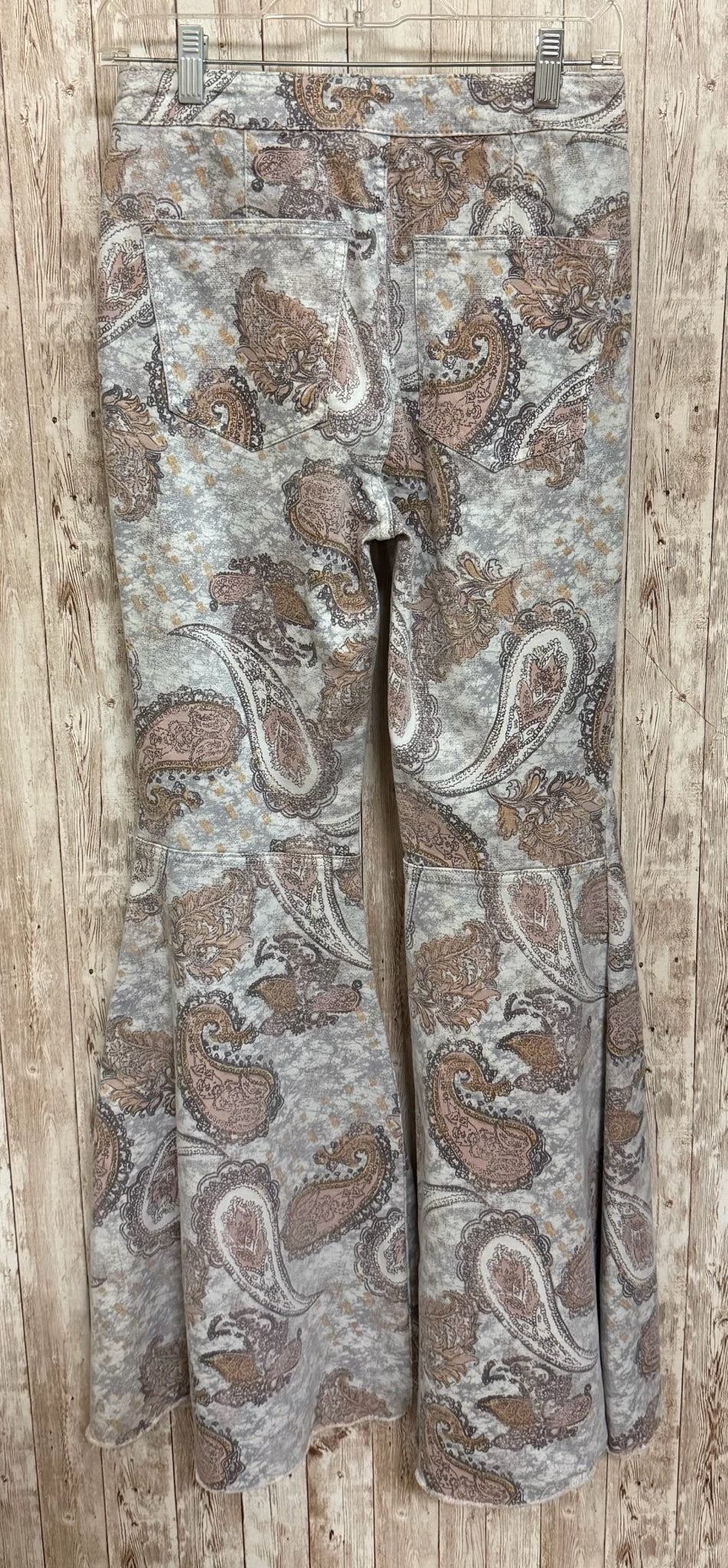 Size 4 WE THE FREE LIGHT BLUE PRINT Pants