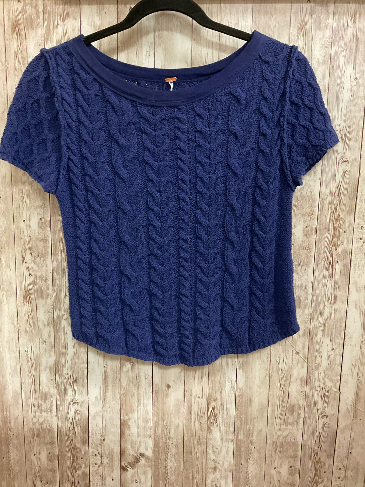 Size M FREE PEOPLE Blue Sweater
