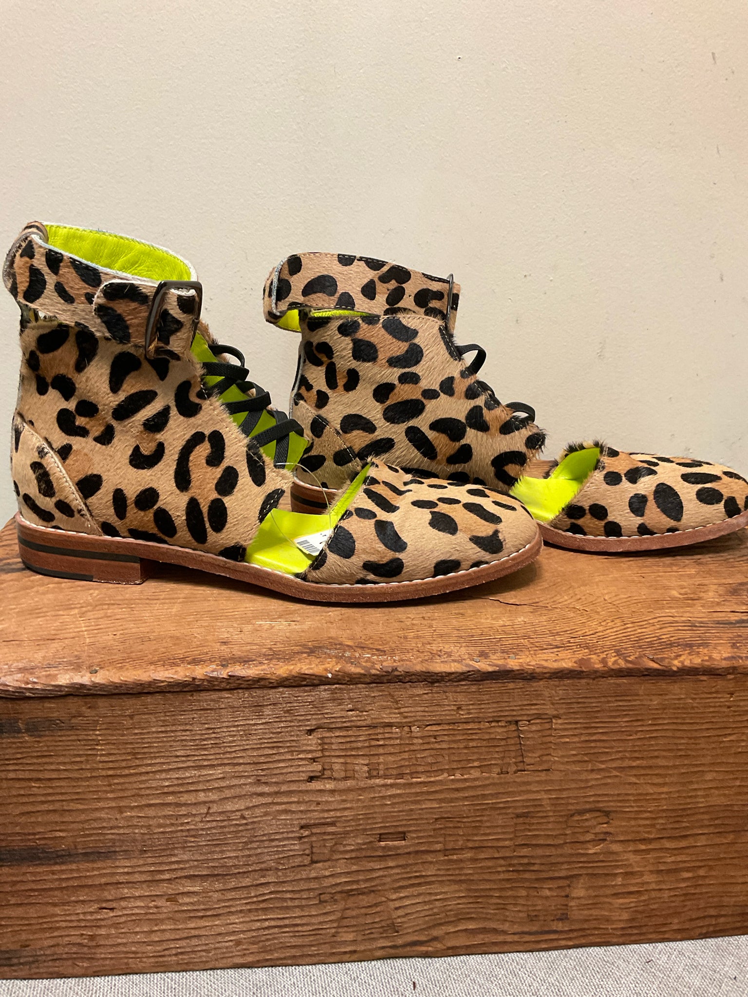 LOVE + MADE 8 Animal Print SHOES