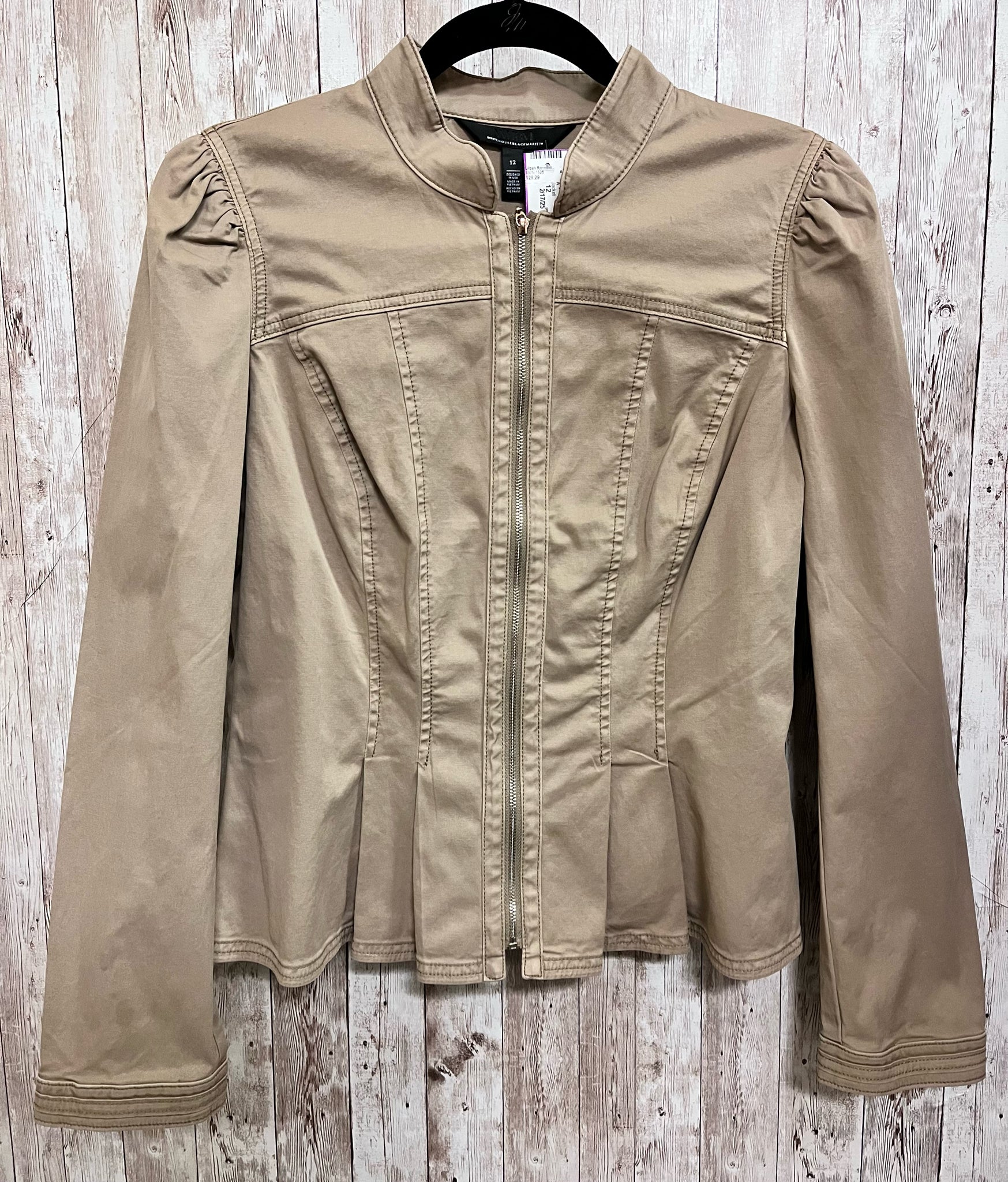 Size 12 WHBM Tan Jacket