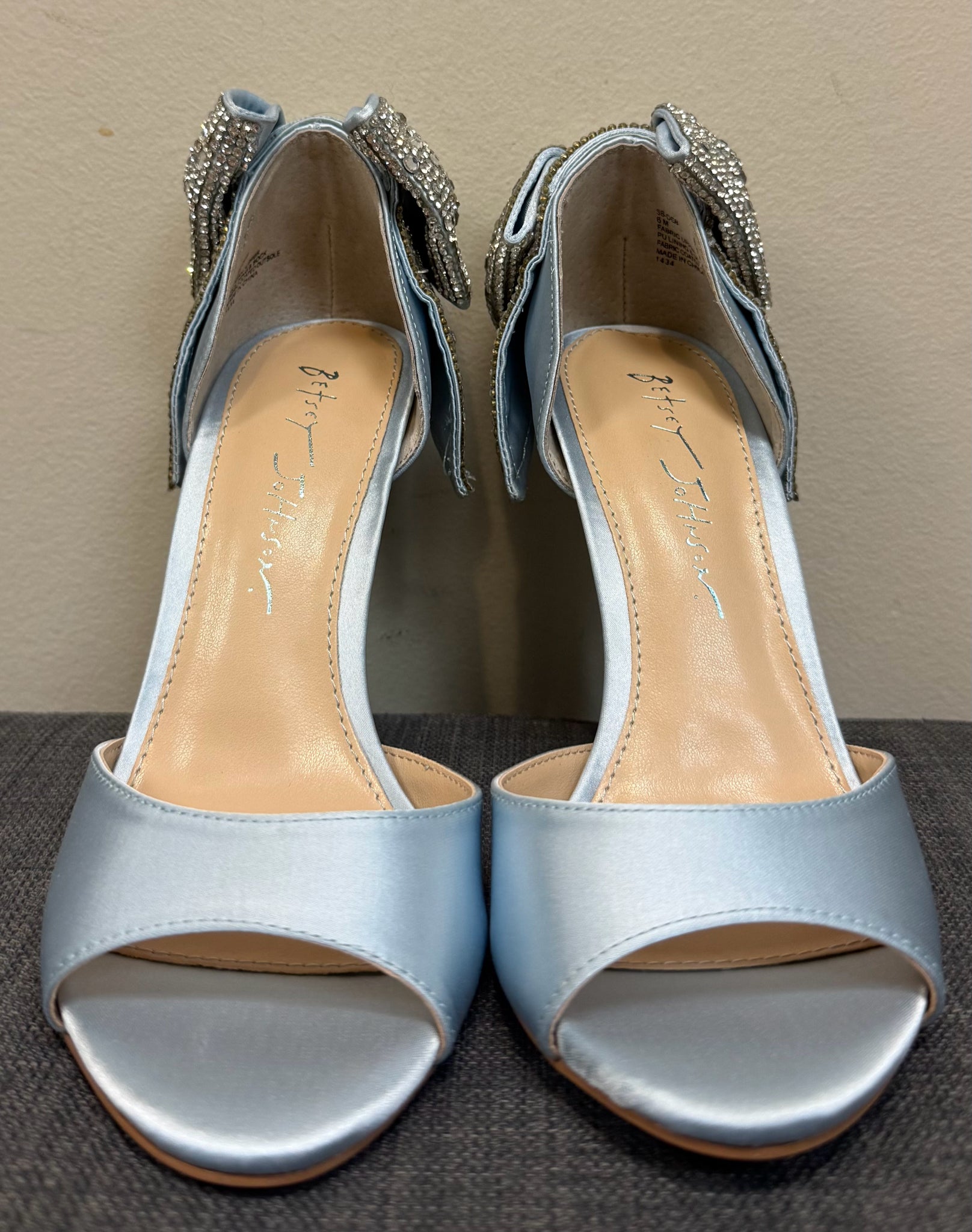 6 BETSEY JOHNSON Light Blue SHOES
