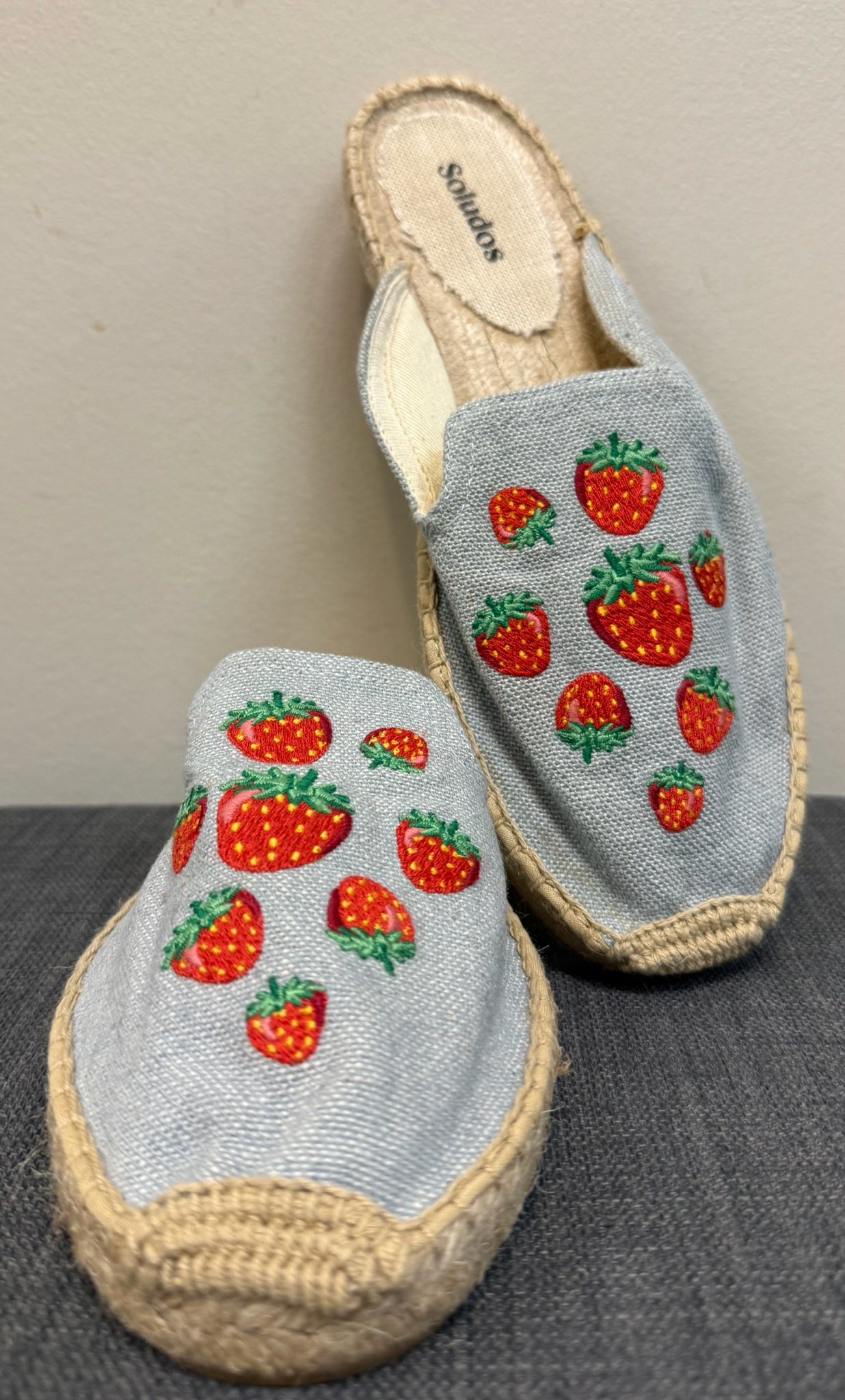 6 SOLUDOS BLUE DENIM Sandals