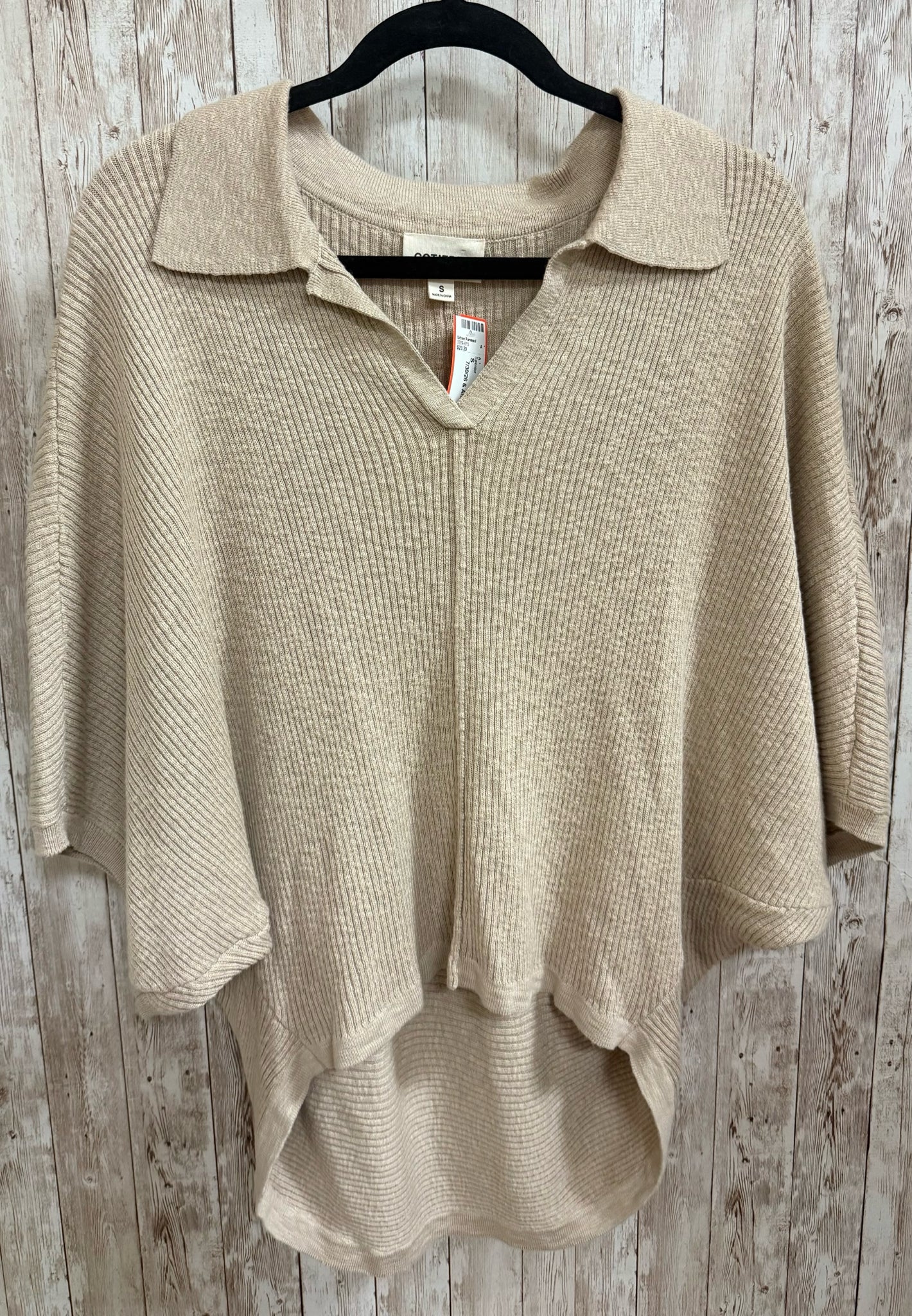 Size S COTIERRA Tan Sweater