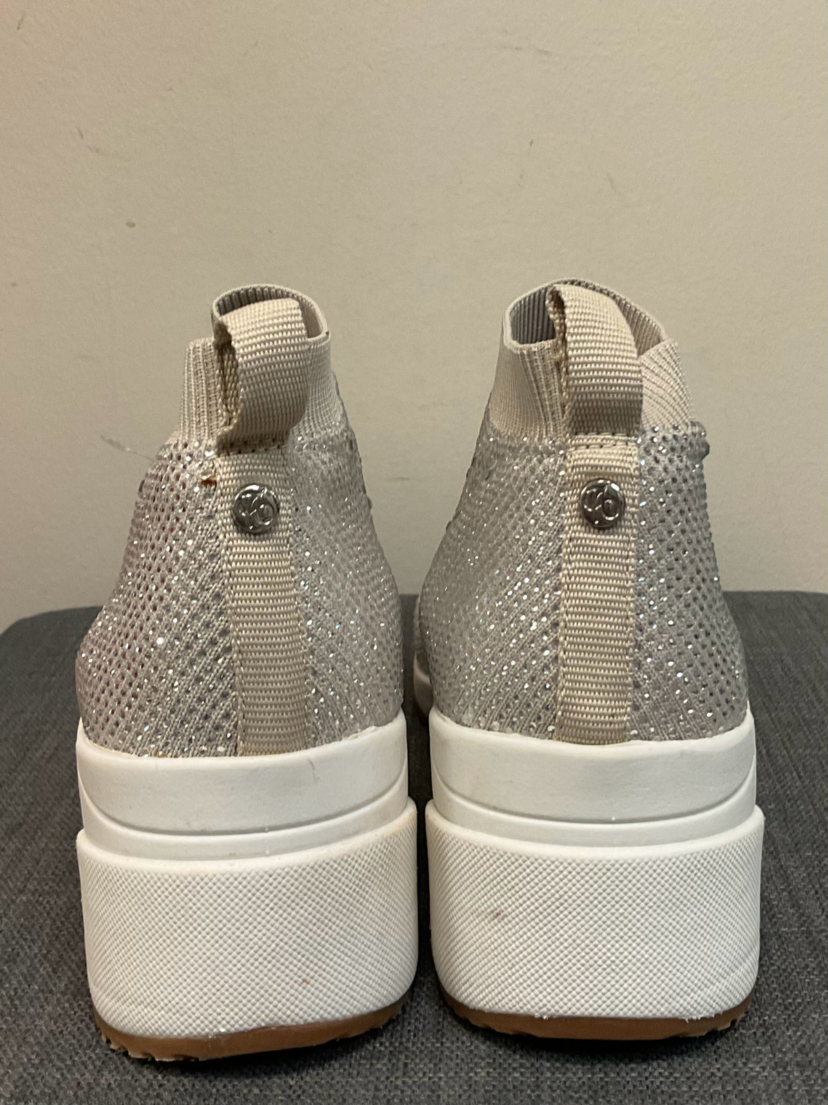 9 ALEX MARIE Silver Boots