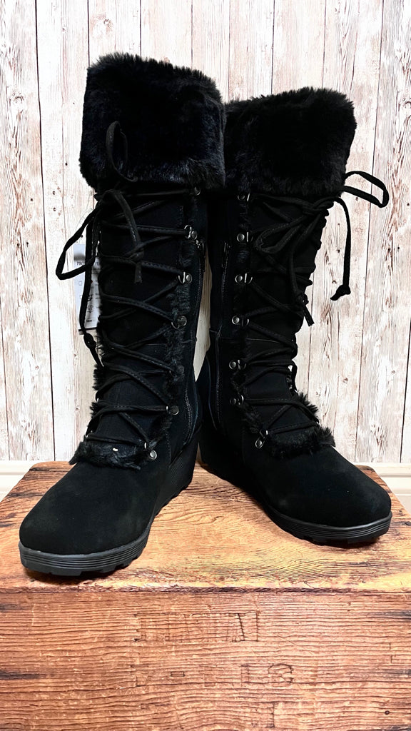 BEARPAW 10 Black Boots