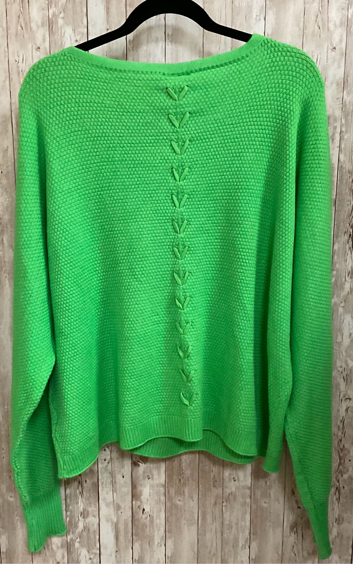 Size S/M COCO + CARMEN Green Sweater