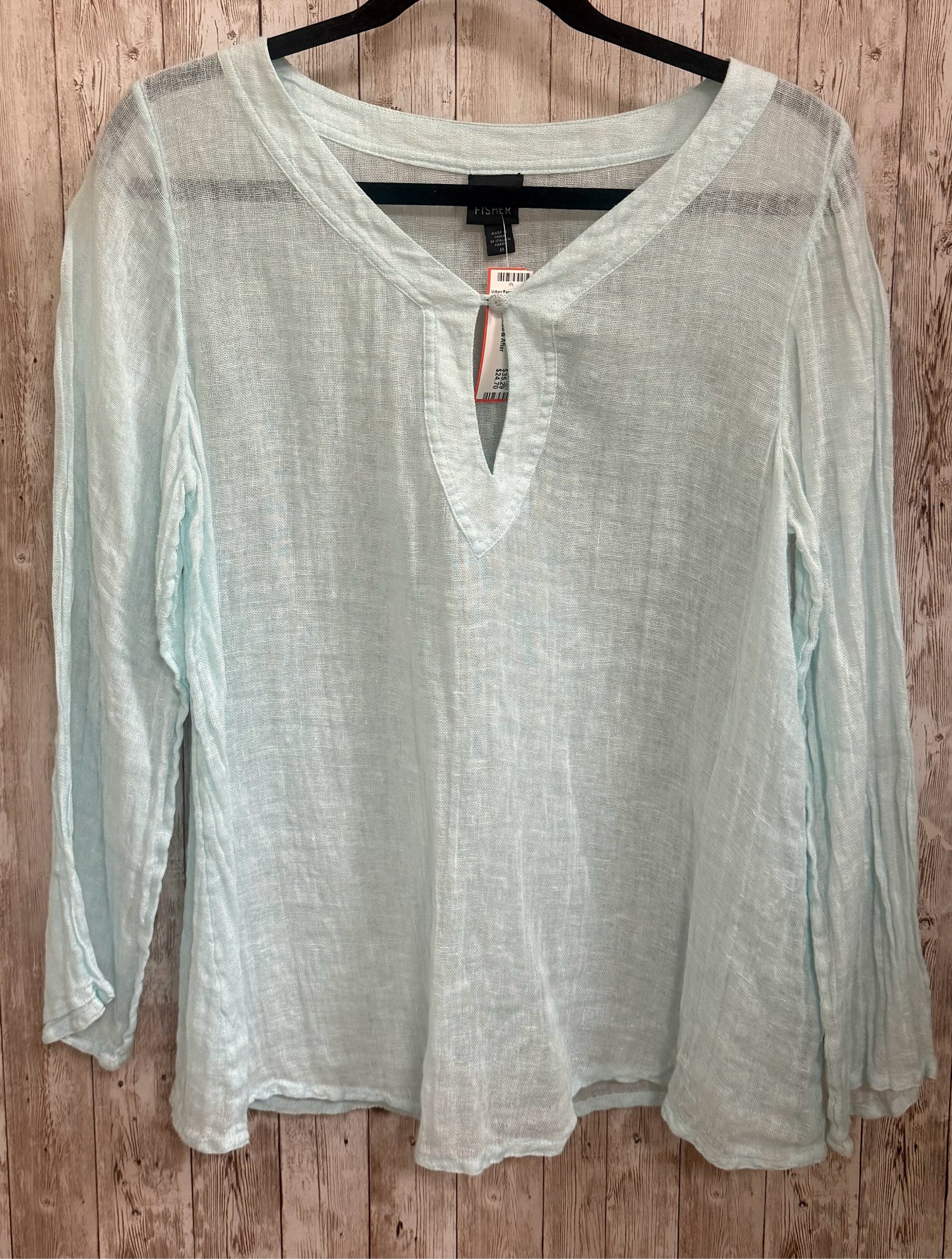 EILEEN FISHER Light Blue Top