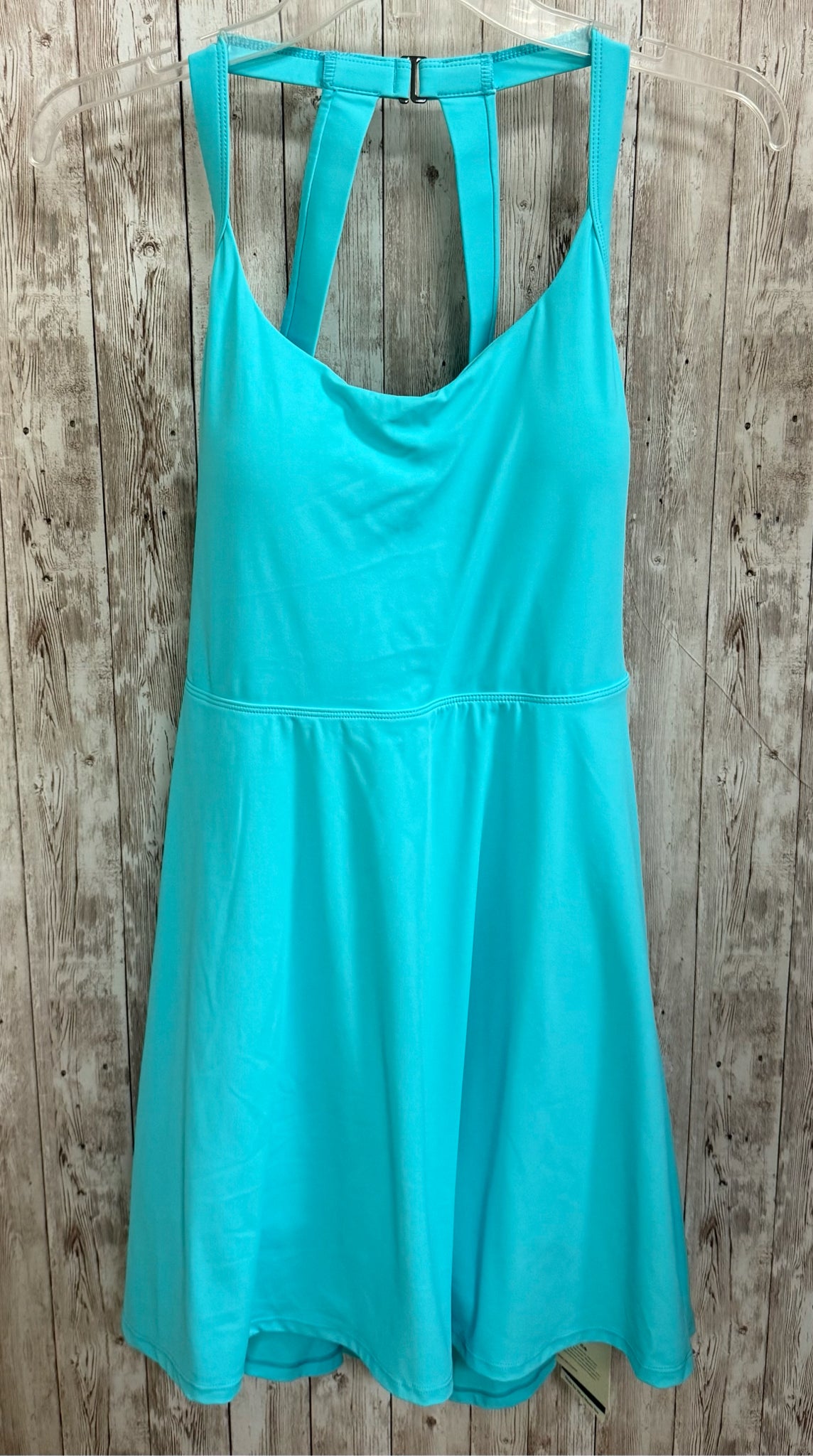 Size L HALARA Turquoise Dress