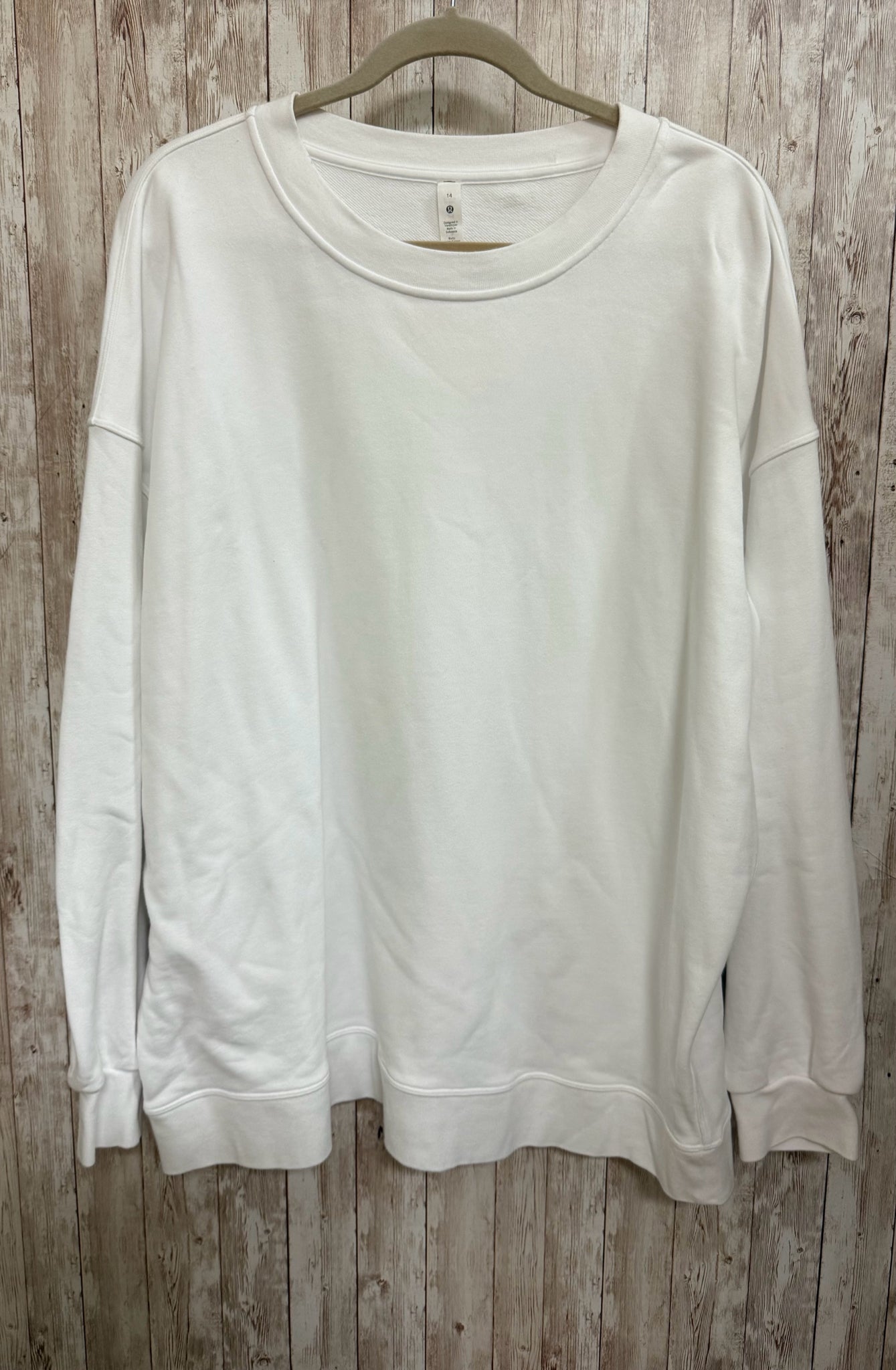 LULULEMON White sweatshirt