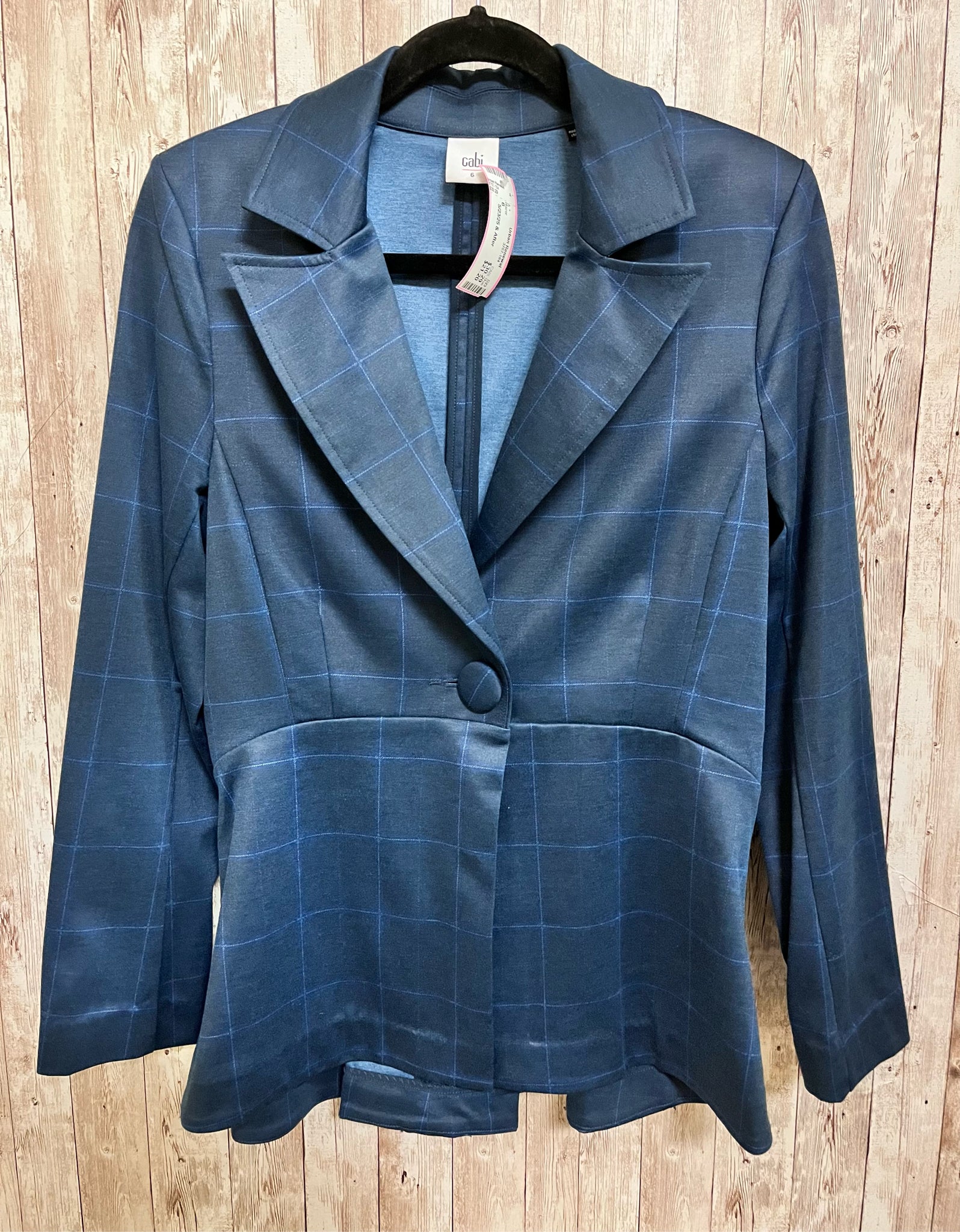 CABI Size 6 Blue Blazer