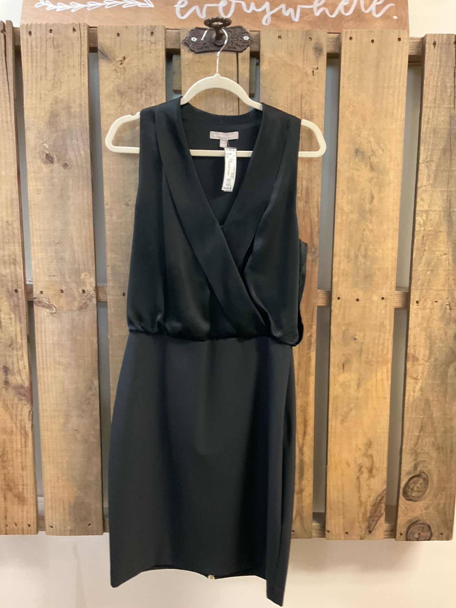 Size 12 BANANA REPUBLIC Black Dress