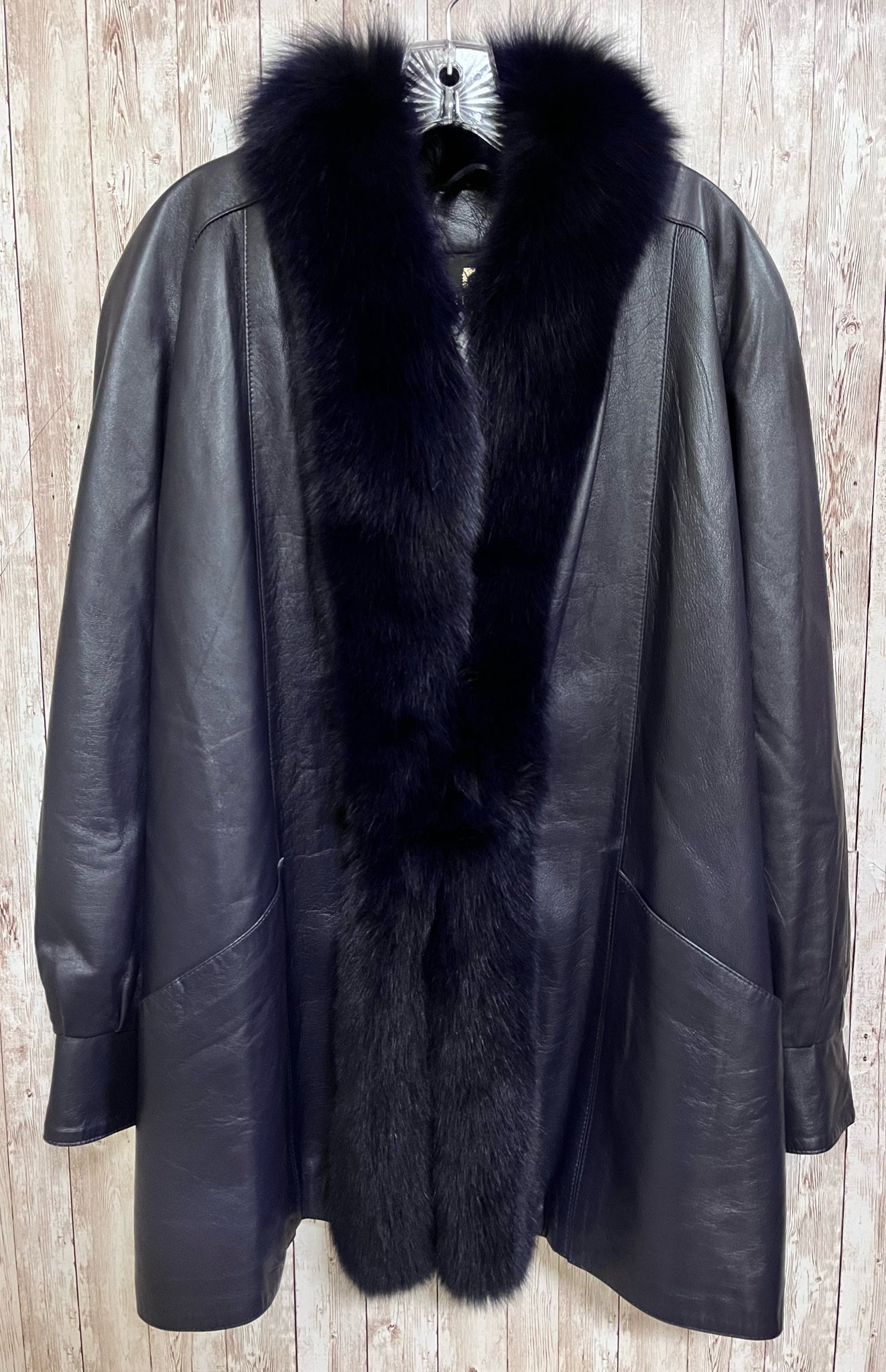 HELEN FRUSHTICK FURS Purple Coat