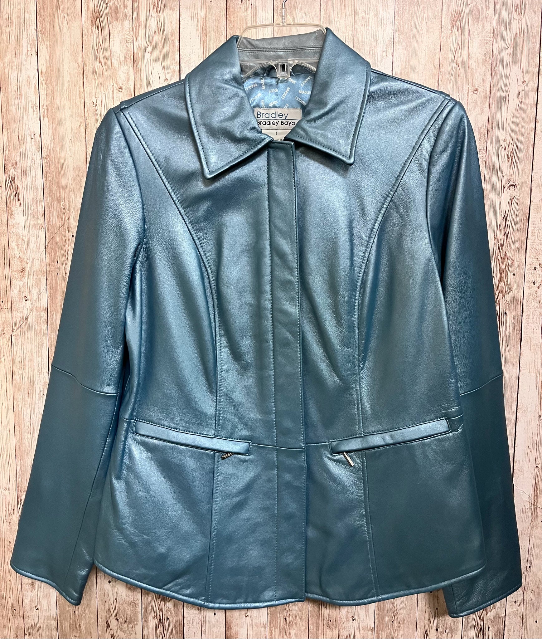 BRADLEY BAYOU Size S METALLIC BLUE Jacket