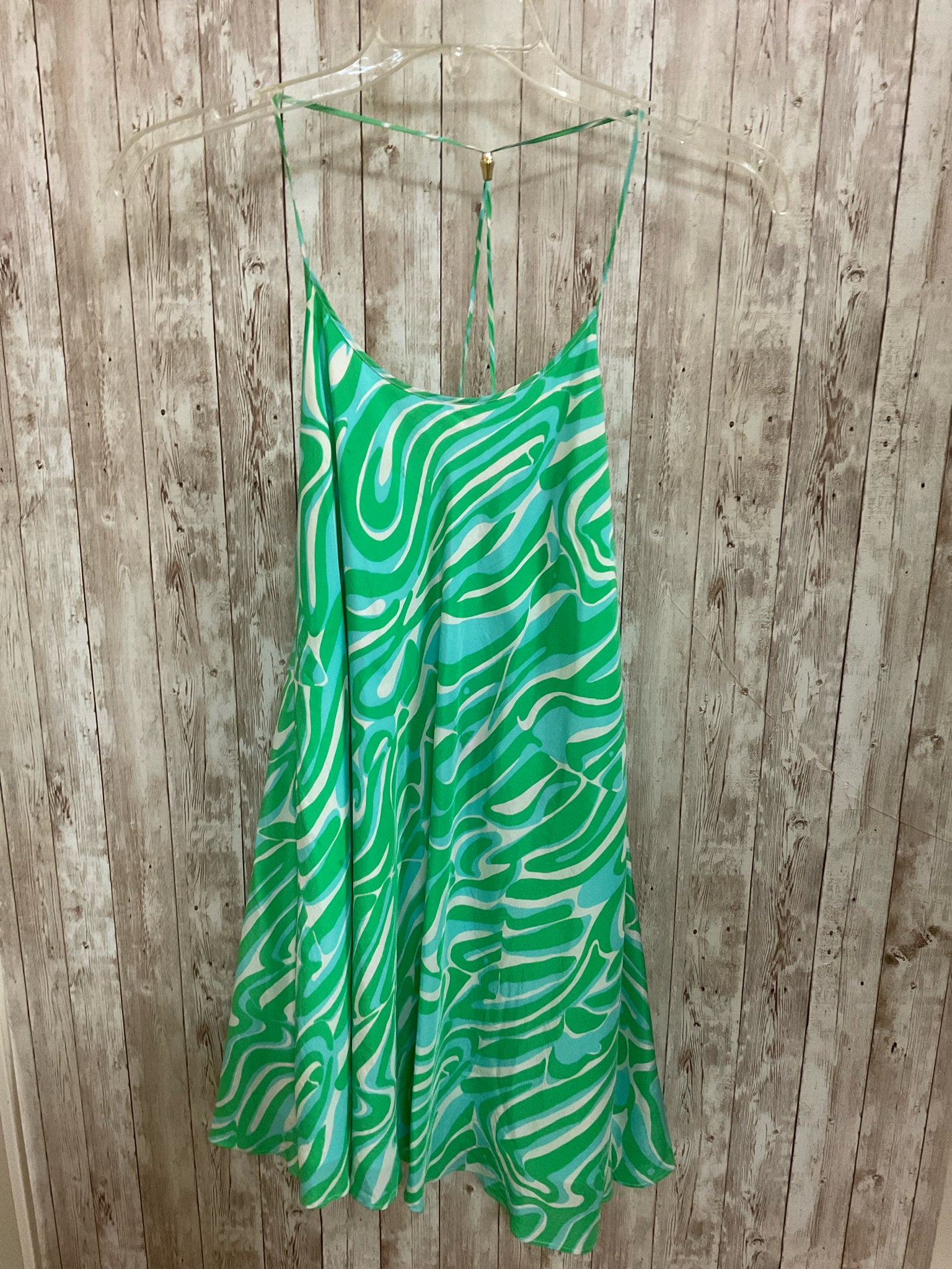 Size XS LILLY PULITZER Green Print Dress