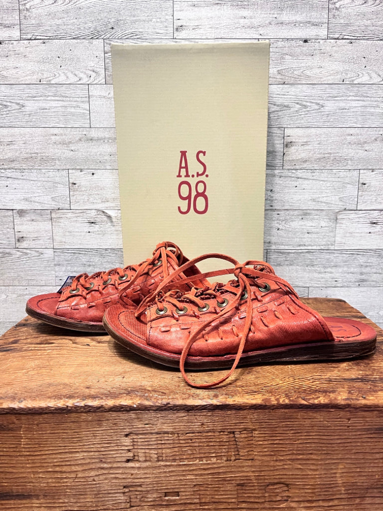 A. S. 98 9.5 RUST Sandals