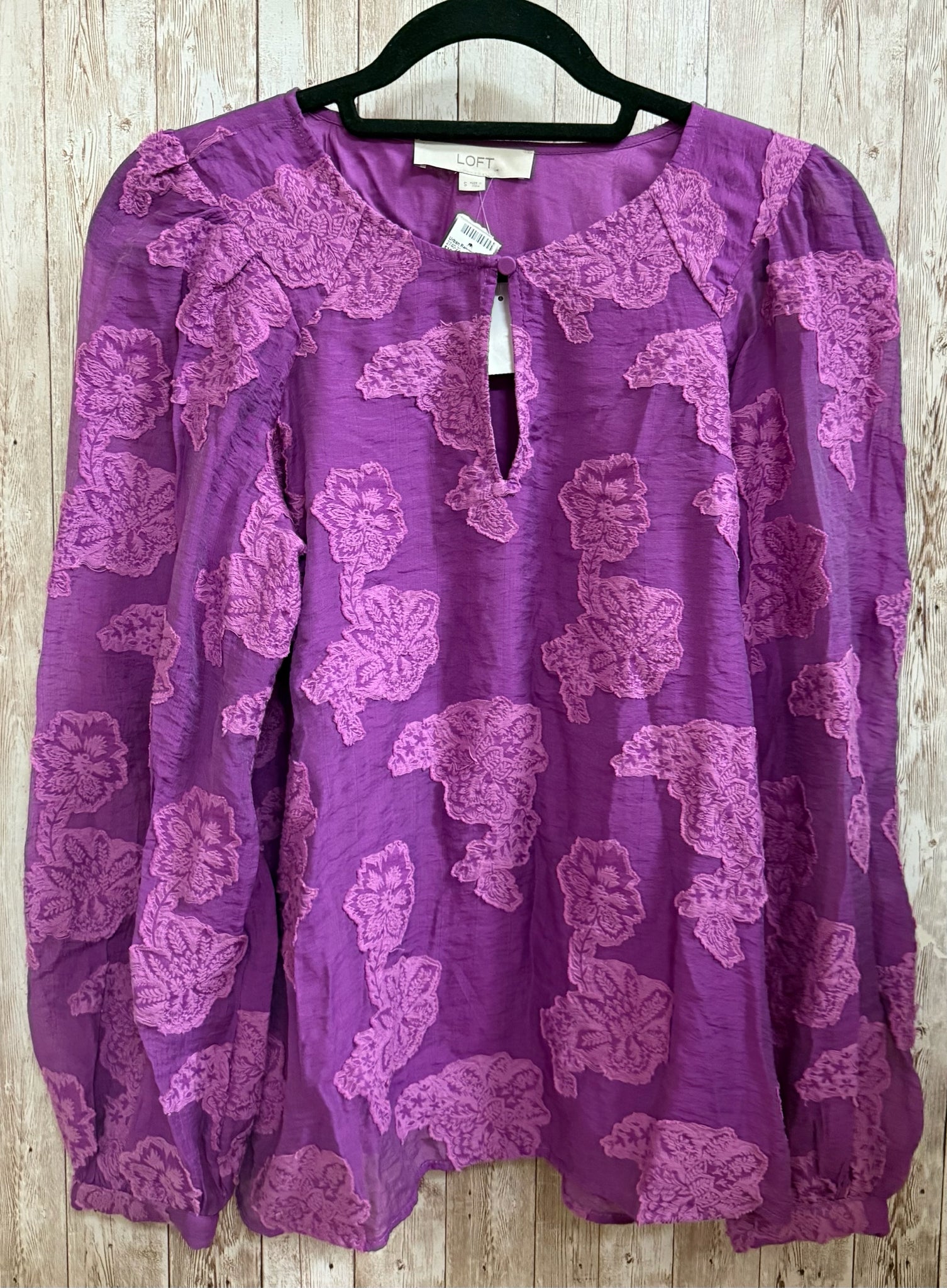 Size S LOFT Fuschia Top