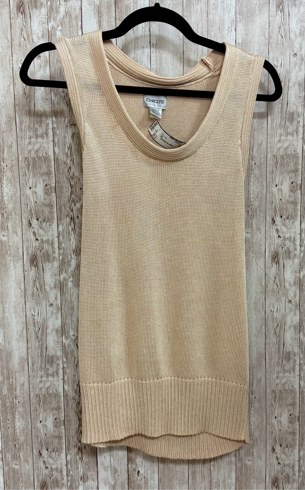 Size M CHICO'S Gold 2 PC Top