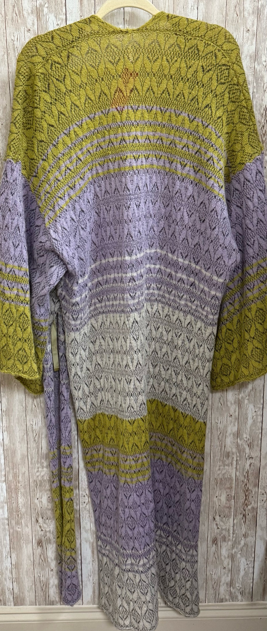 Size S FREE PEOPLE LAVENDER MULTI Duster
