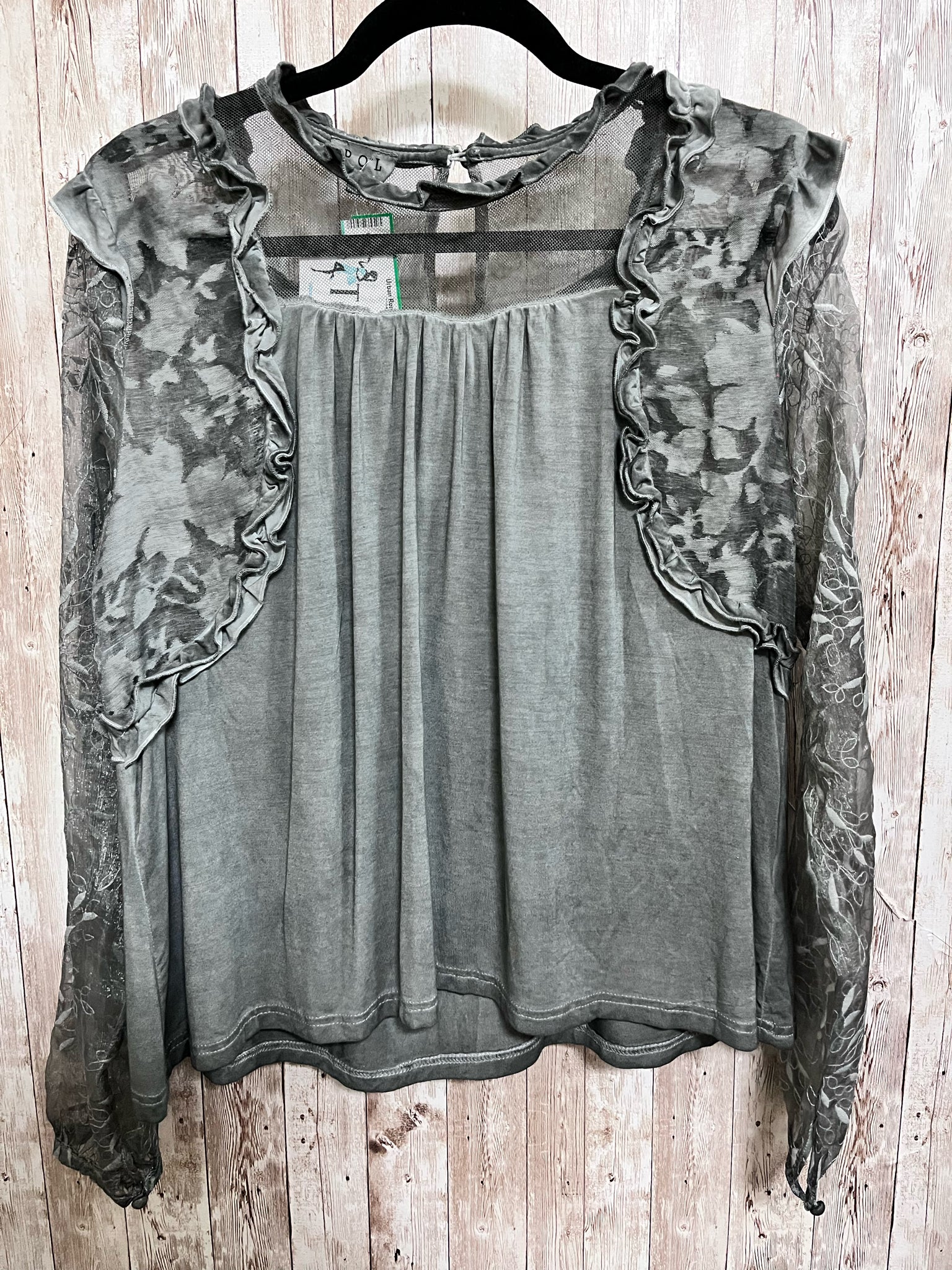 Size M TIFF'S GREY Top