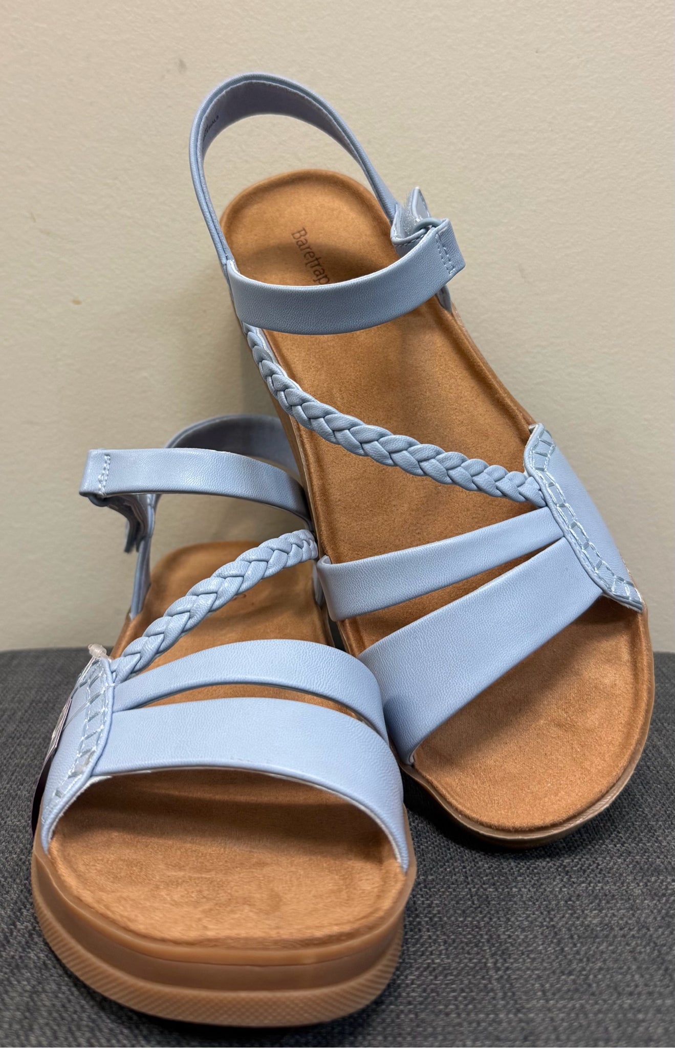 9 BARETRAPS Light Blue Sandals