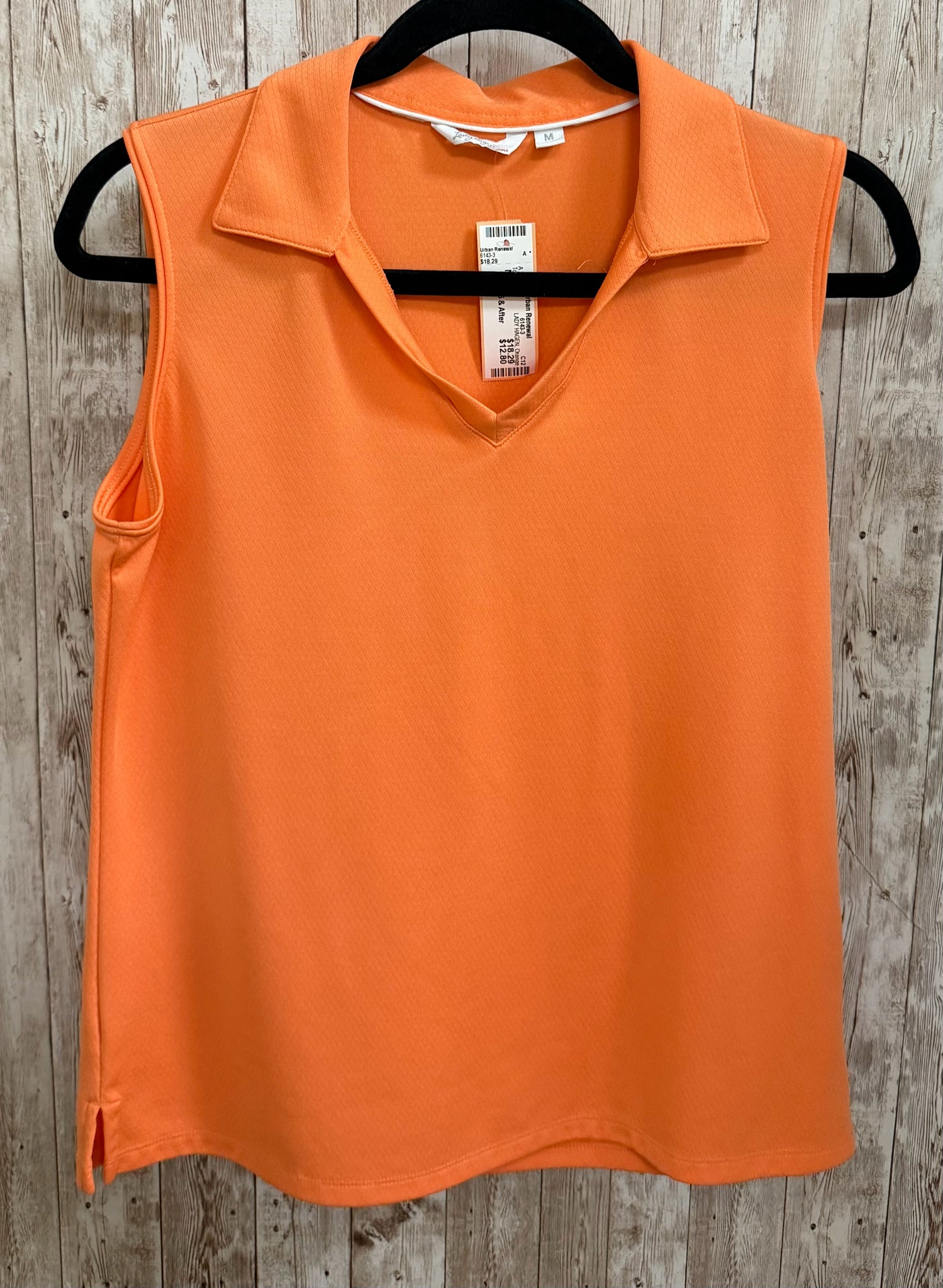 Size M LADY HAGEN Orange Top