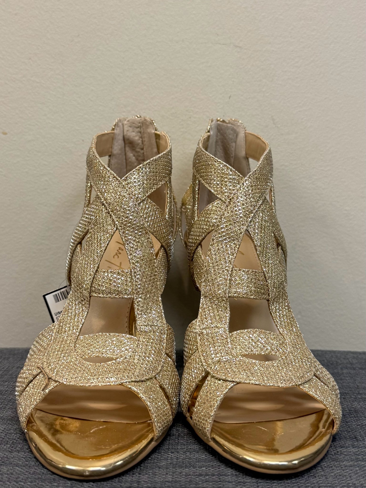6 MARC FISHER Gold SHOES