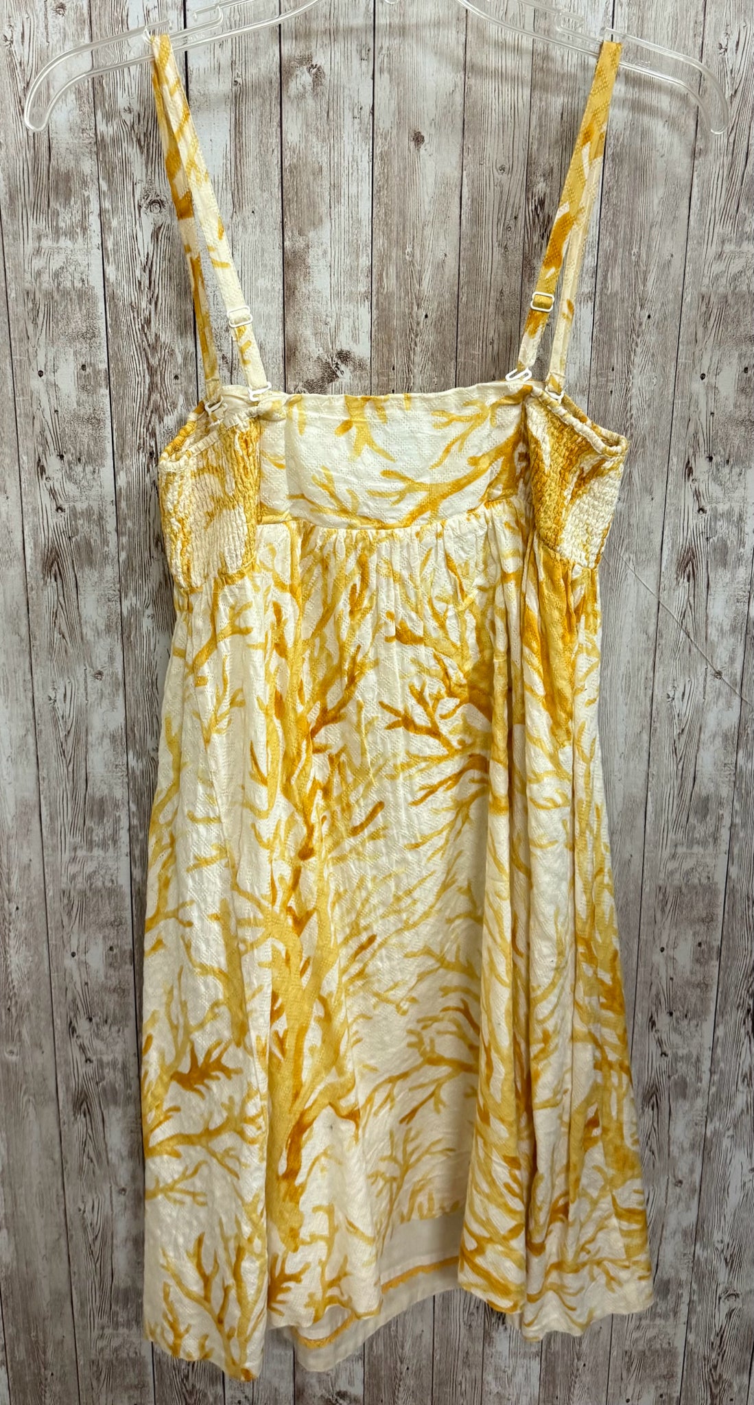 Size 8 HD Yellow Print Dress