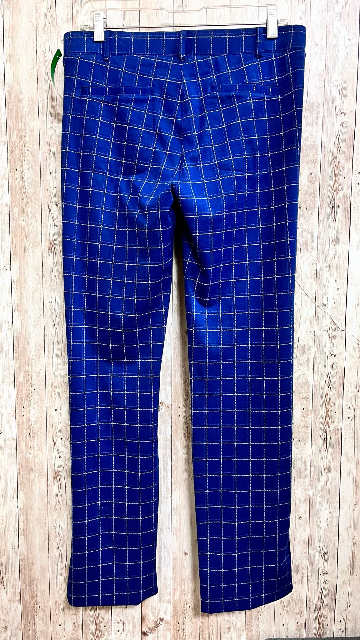 Size L BETABRAND Navy Print Pants