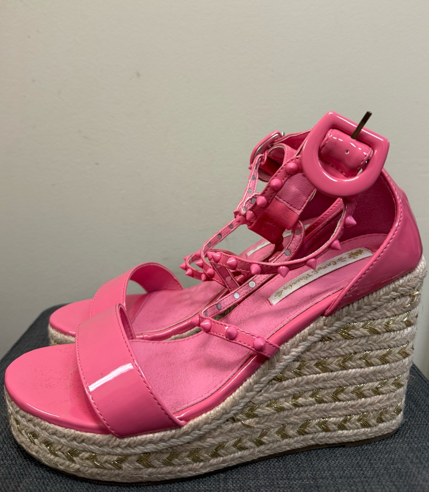 10 CAMEL THREADS Pink Wedges