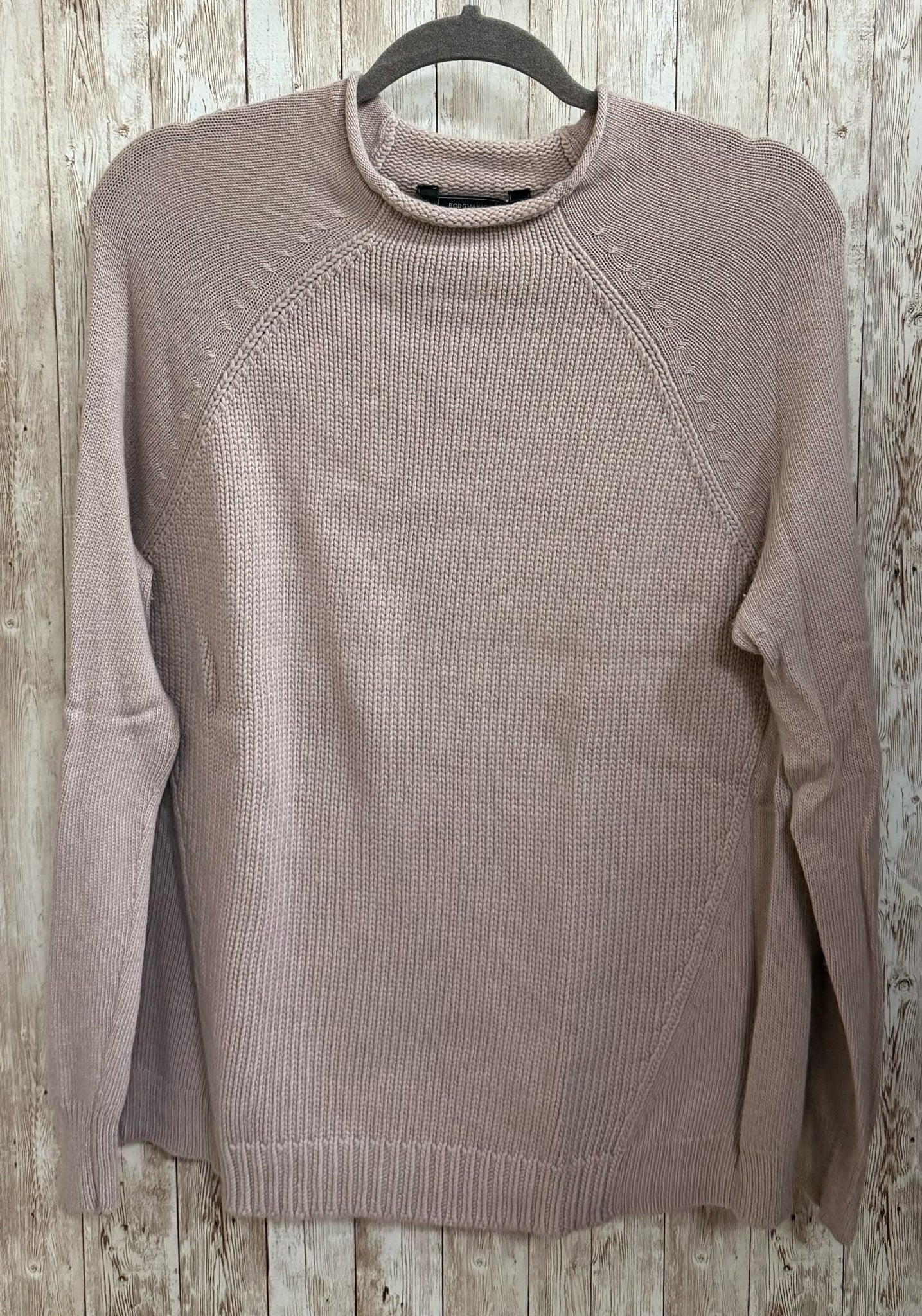 BCBGMAXAZRIA Size L Camel Sweater