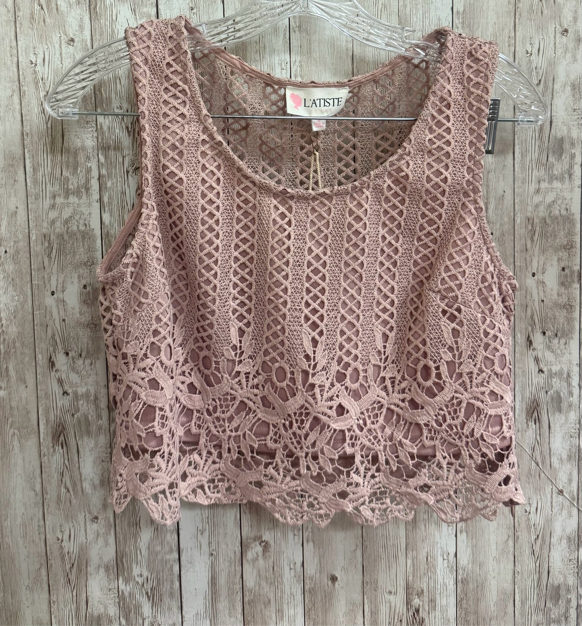 Size S L'ATISTE ROSE 2 PC SET