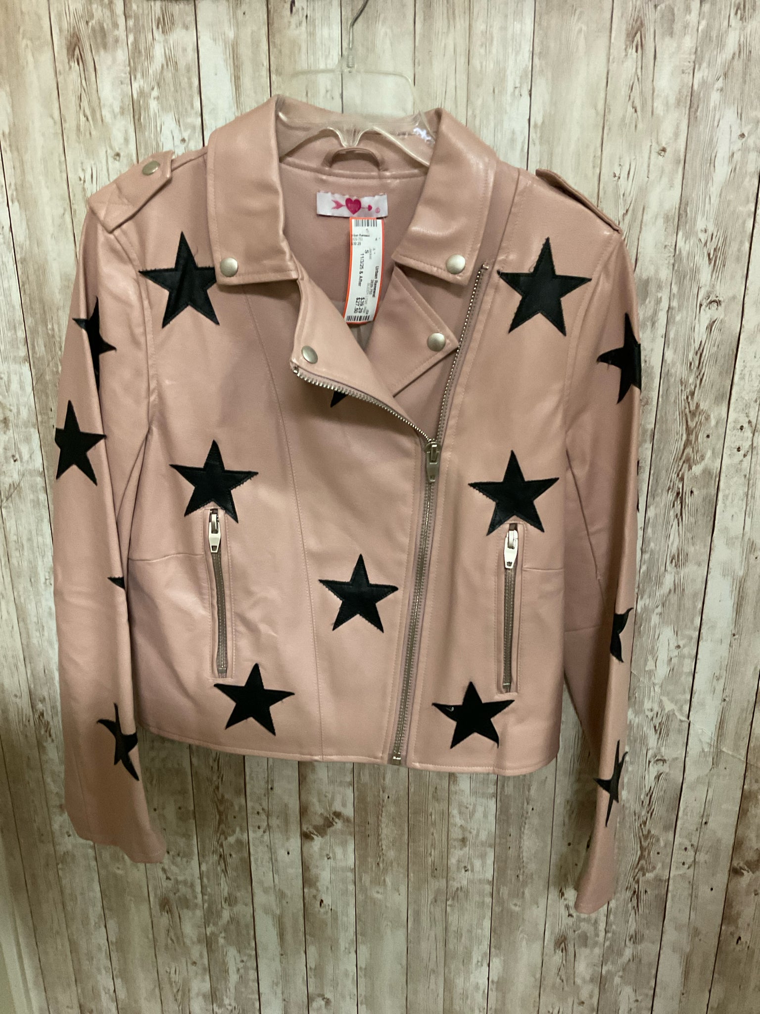 BUDDY LOVE Size S PINK AND BLACK Jacket