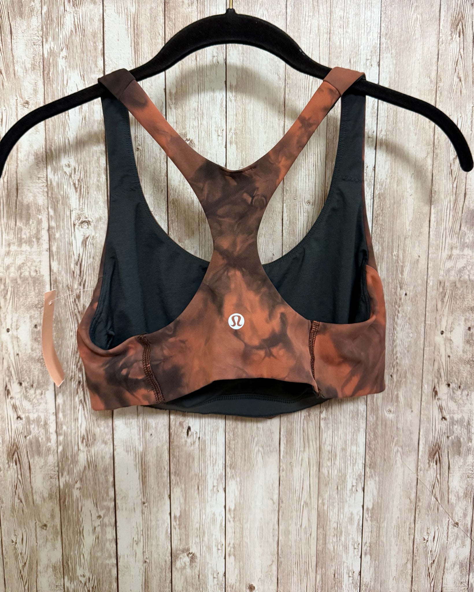 LULULEMON RUST PRINT Fitness top