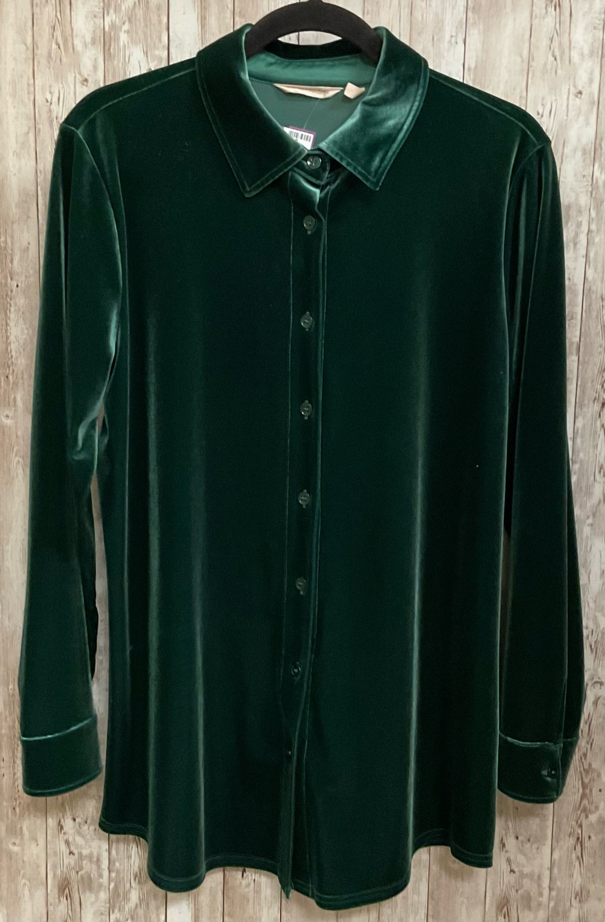 Size M SOFT SURROUNDINGS Green Top