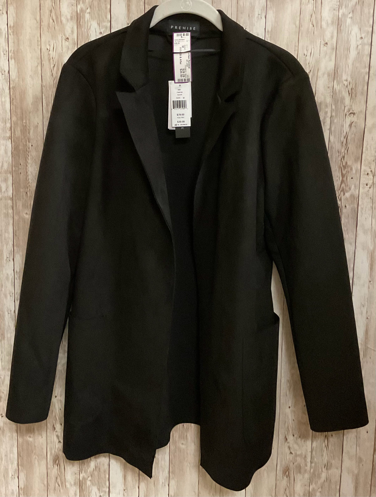 Size M PREMISE Black Jacket