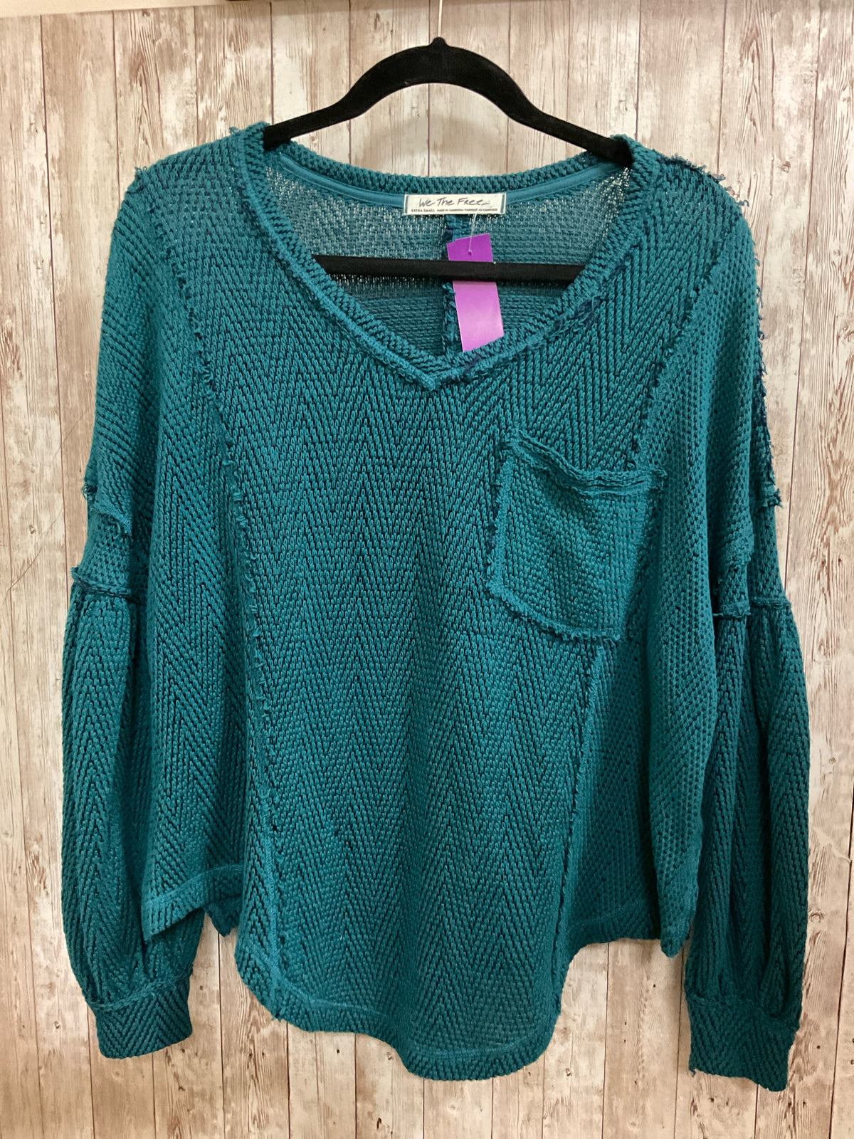 Size XS WE THE FREE Teal Top