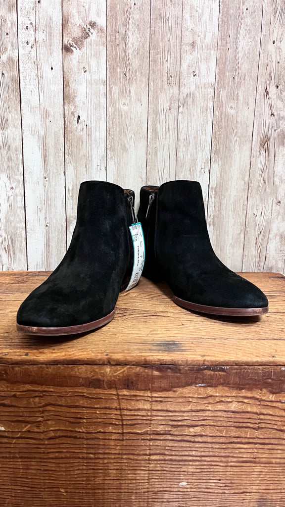 SAM EDELMAN 7 BLACK SUEDE Boots